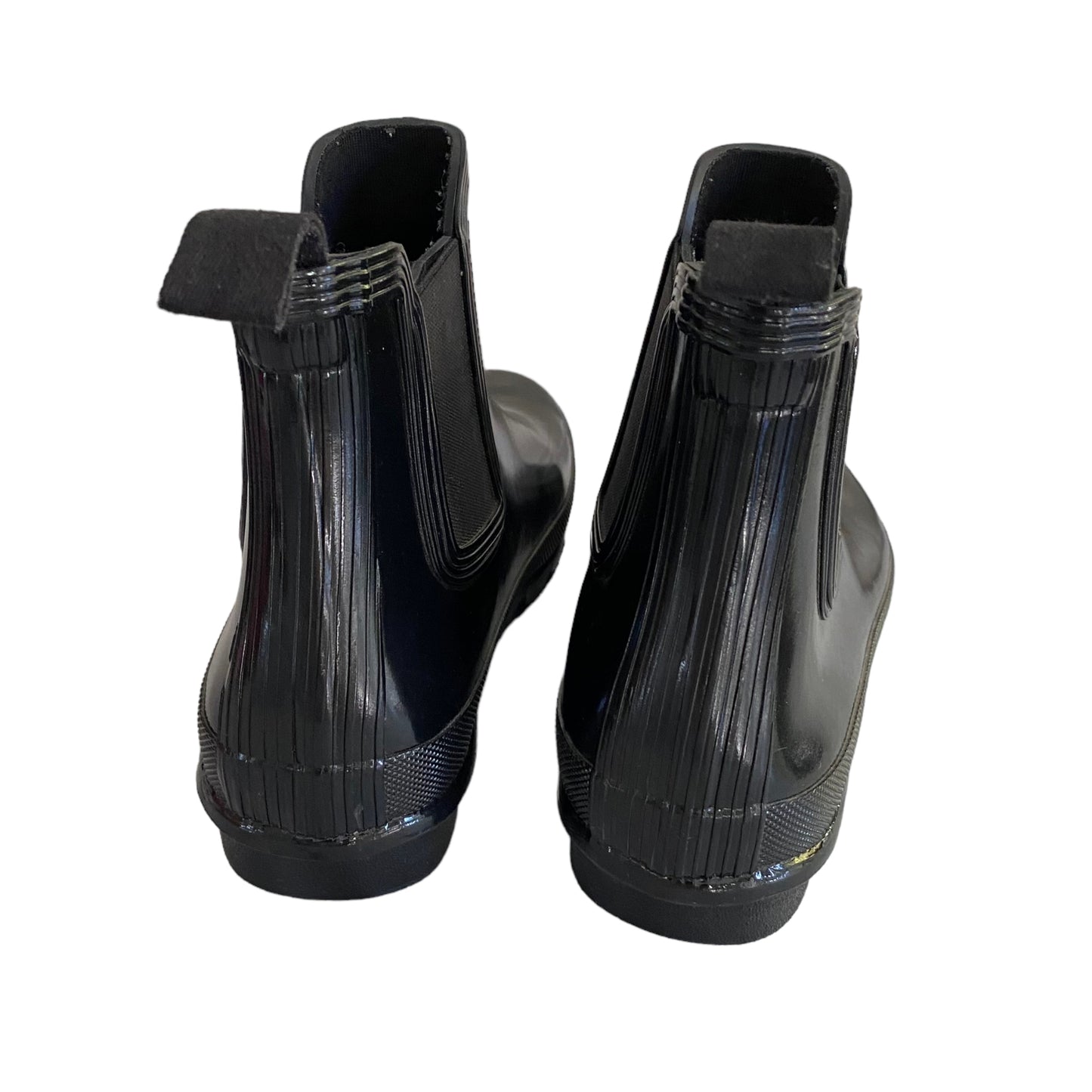Hunter Chelsea Gloss Waterproof Rubber Rain Boots Size 7