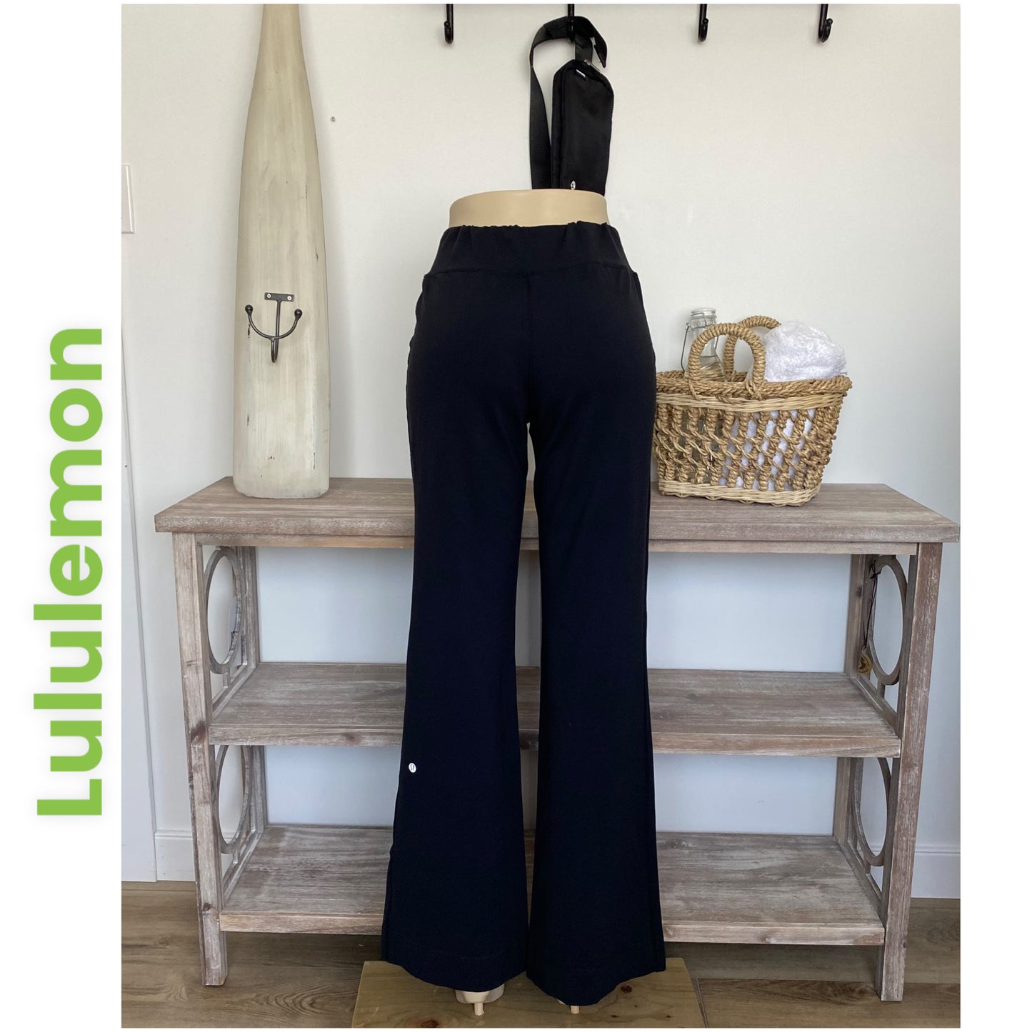 Lululemon Wide Leg High Rise Pants Luon Size 6