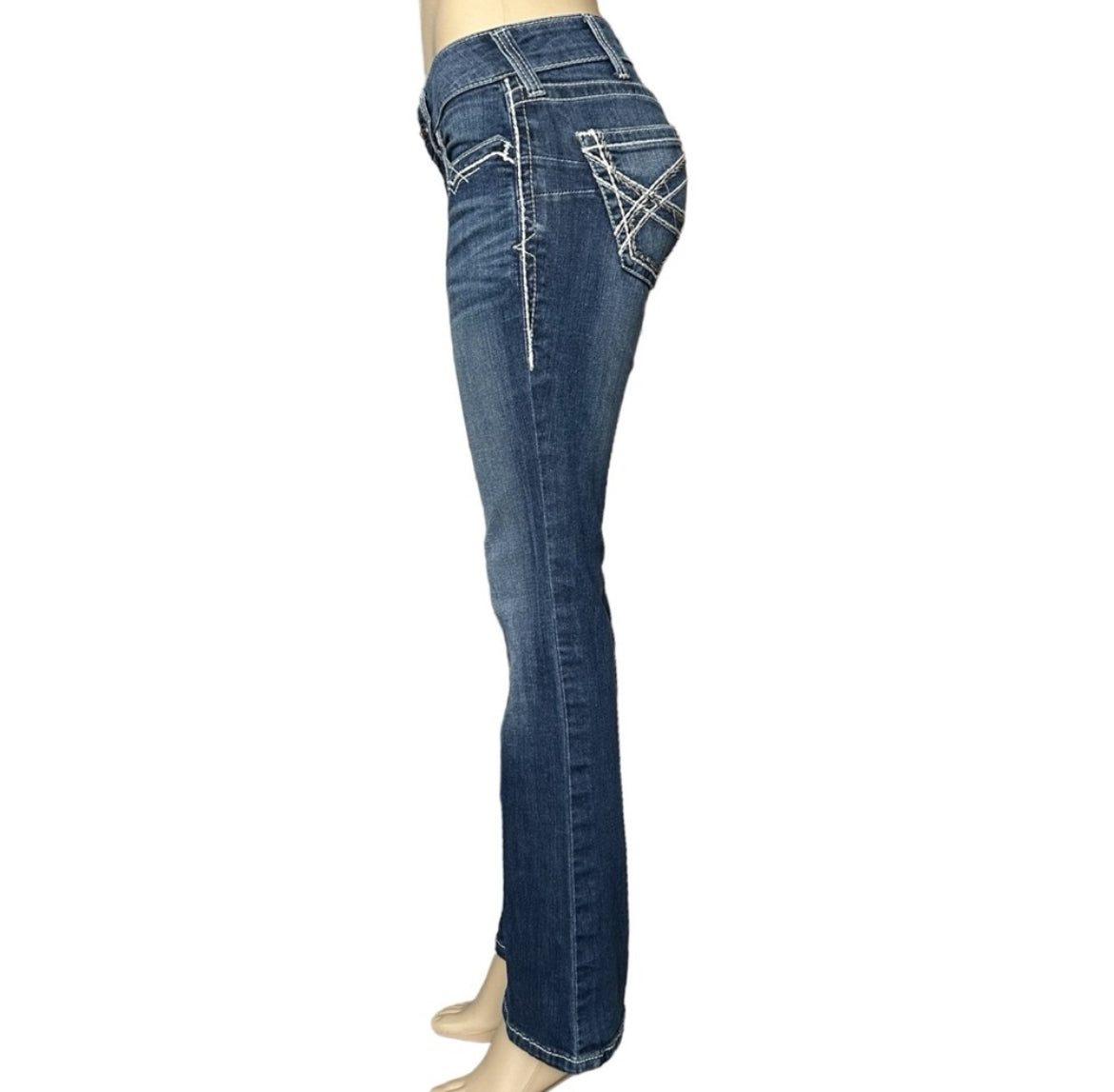 Ariat REAL Denim Jeans Mid Rise Bootcut Size 32x32