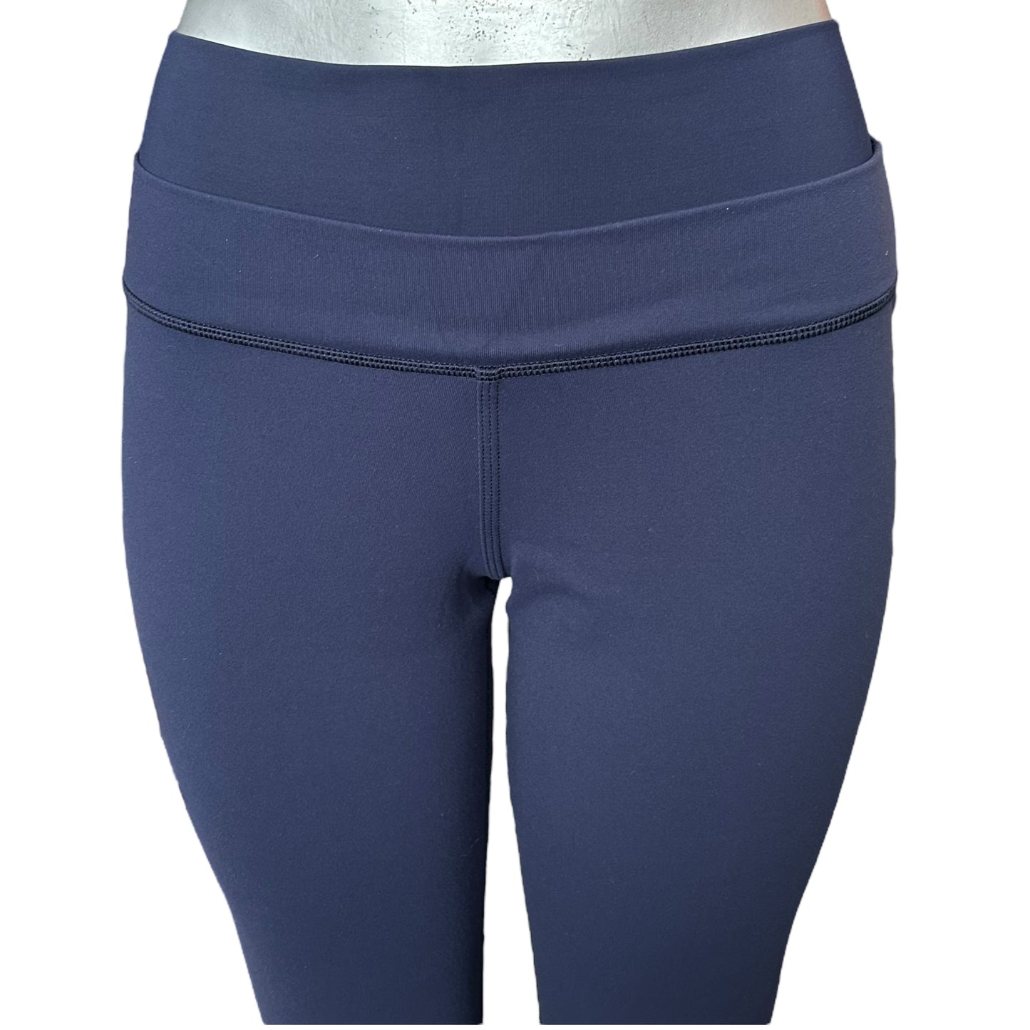 Lulu Size 6 Straight To Class High-Rise Pants Navy Rare