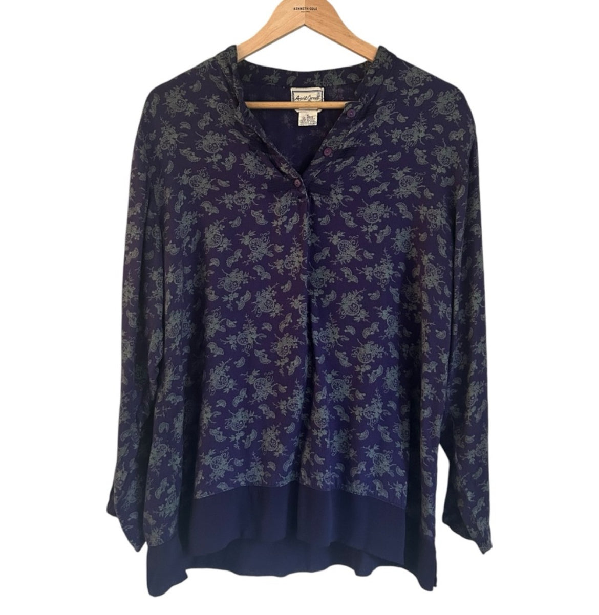 Vintage Very Soft April Cornell Long Sleeve Size XL