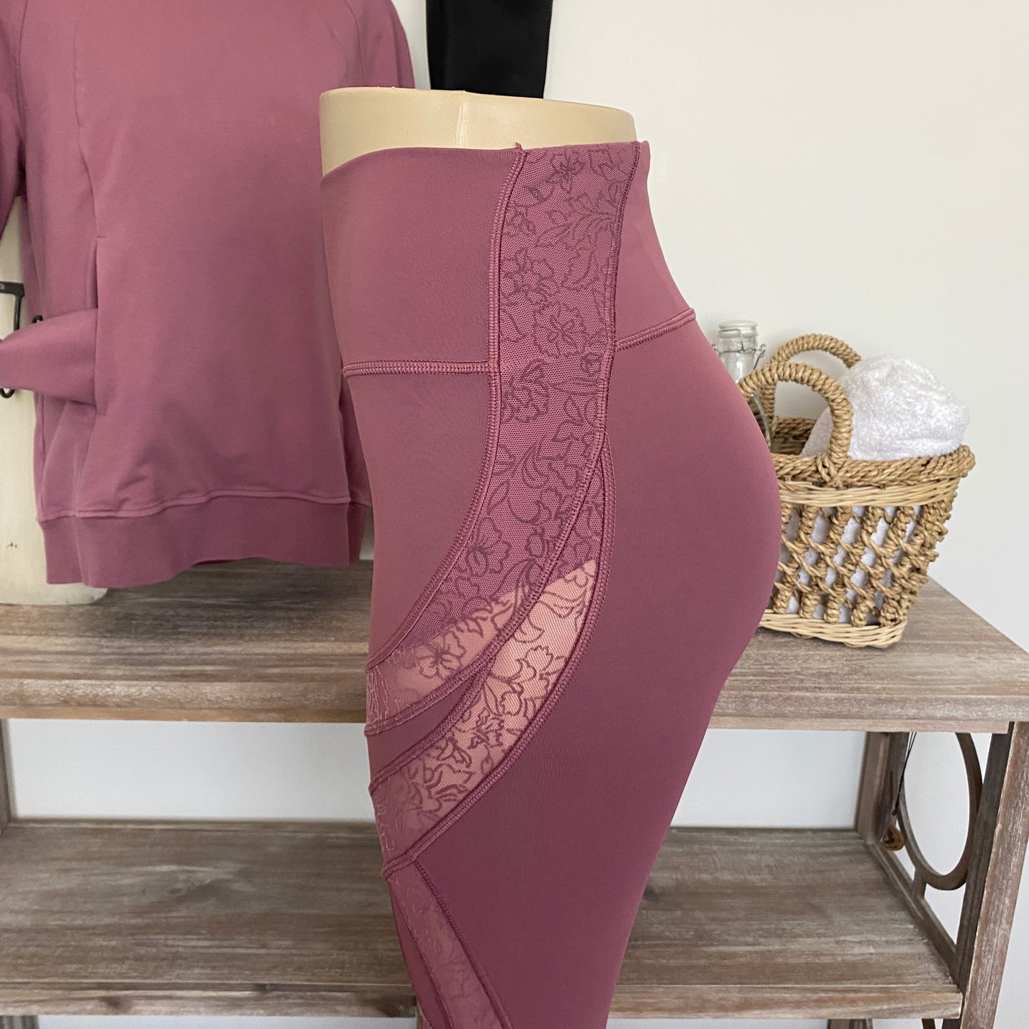 Rare Lululemon Wunder Under High-Rise Leggings *Flocked Size 4