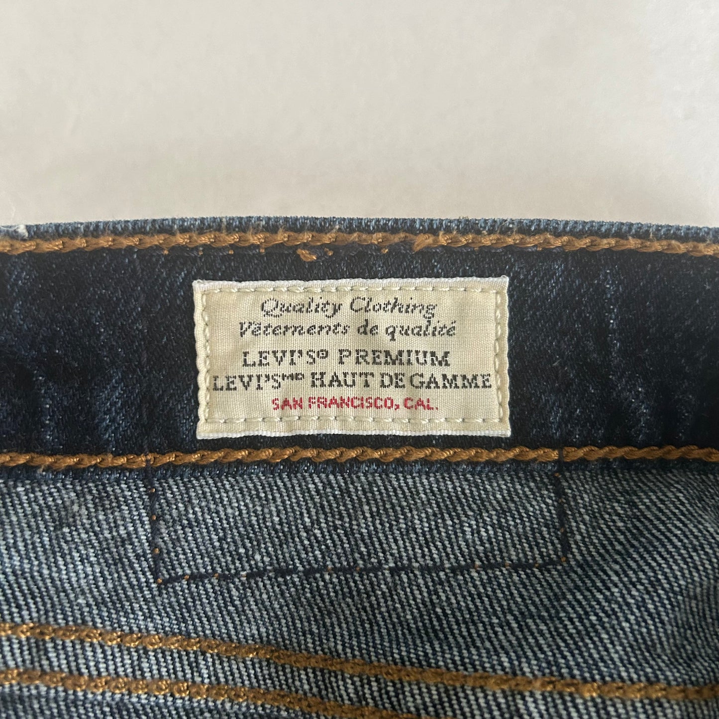 Levi’s Like New Wedgie Straight Dark Wash Denim Jeans Size 32x28