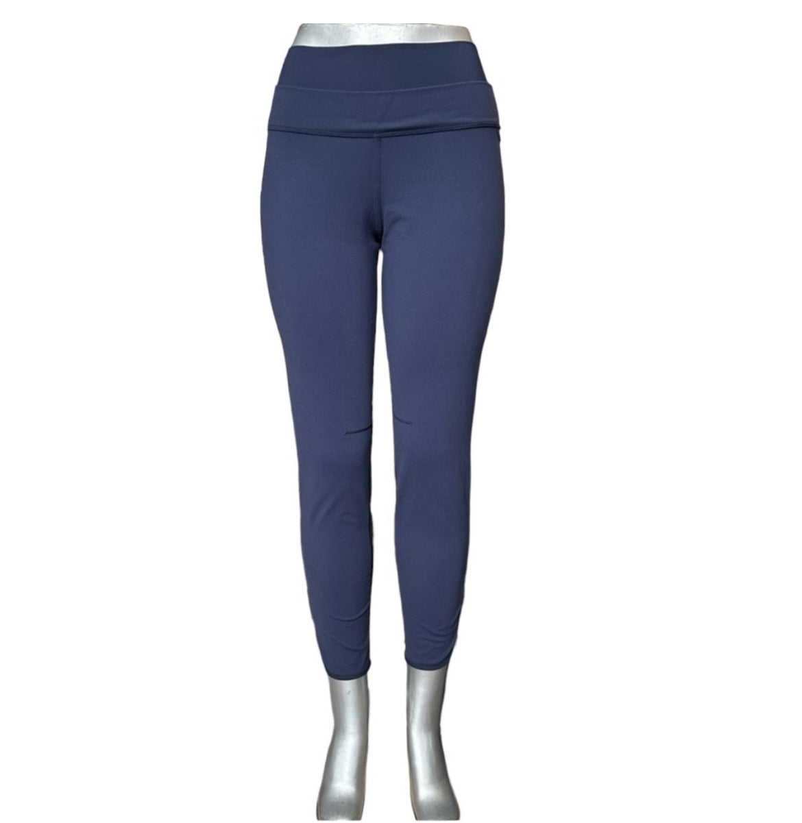 Lulu Size 6 Straight To Class High-Rise Pants Navy Rare