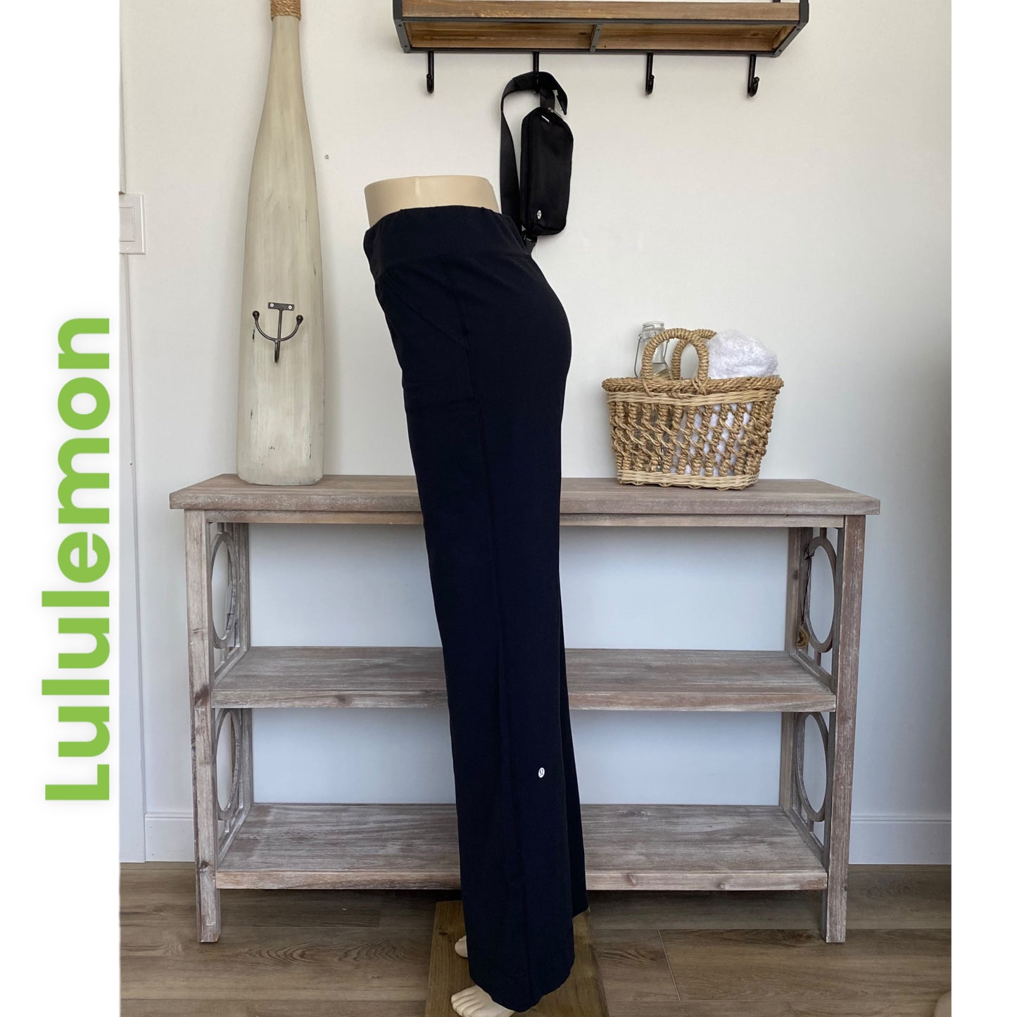 Lululemon Wide Leg High Rise Pants Luon Size 6