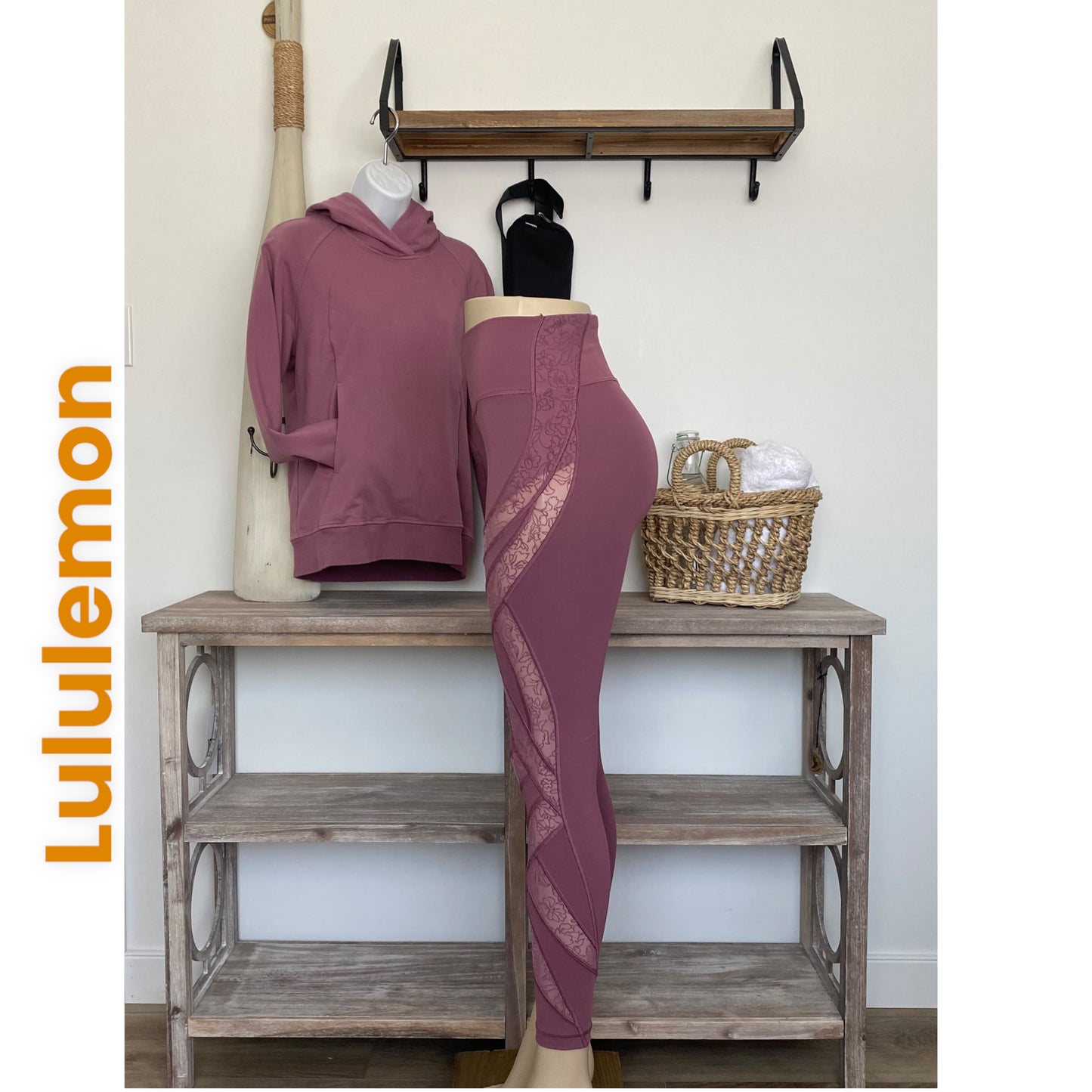 Rare Lululemon Wunder Under High-Rise Leggings *Flocked Size 4