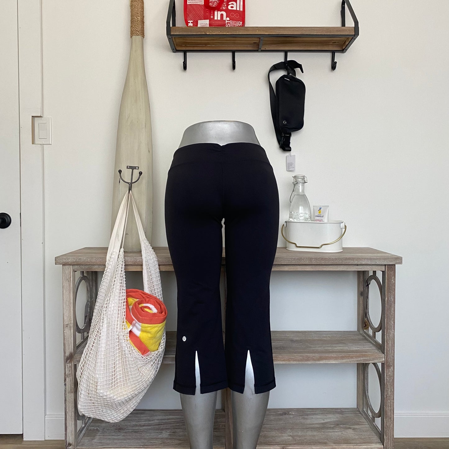 Rare Lululemon Gather & Crow Crops Size 12