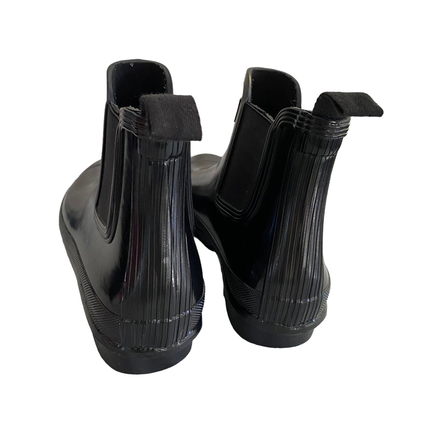 Hunter Chelsea Gloss Waterproof Rubber Rain Boots Size 7