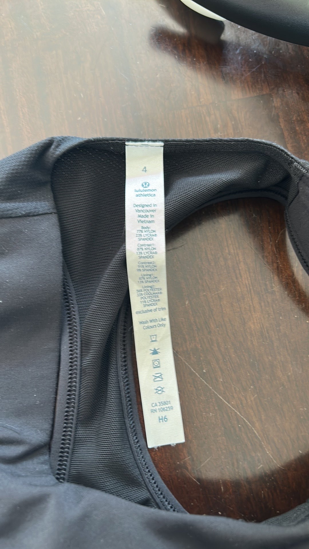 NEW! Lulu Cardio Kick Tank Rare Size 4