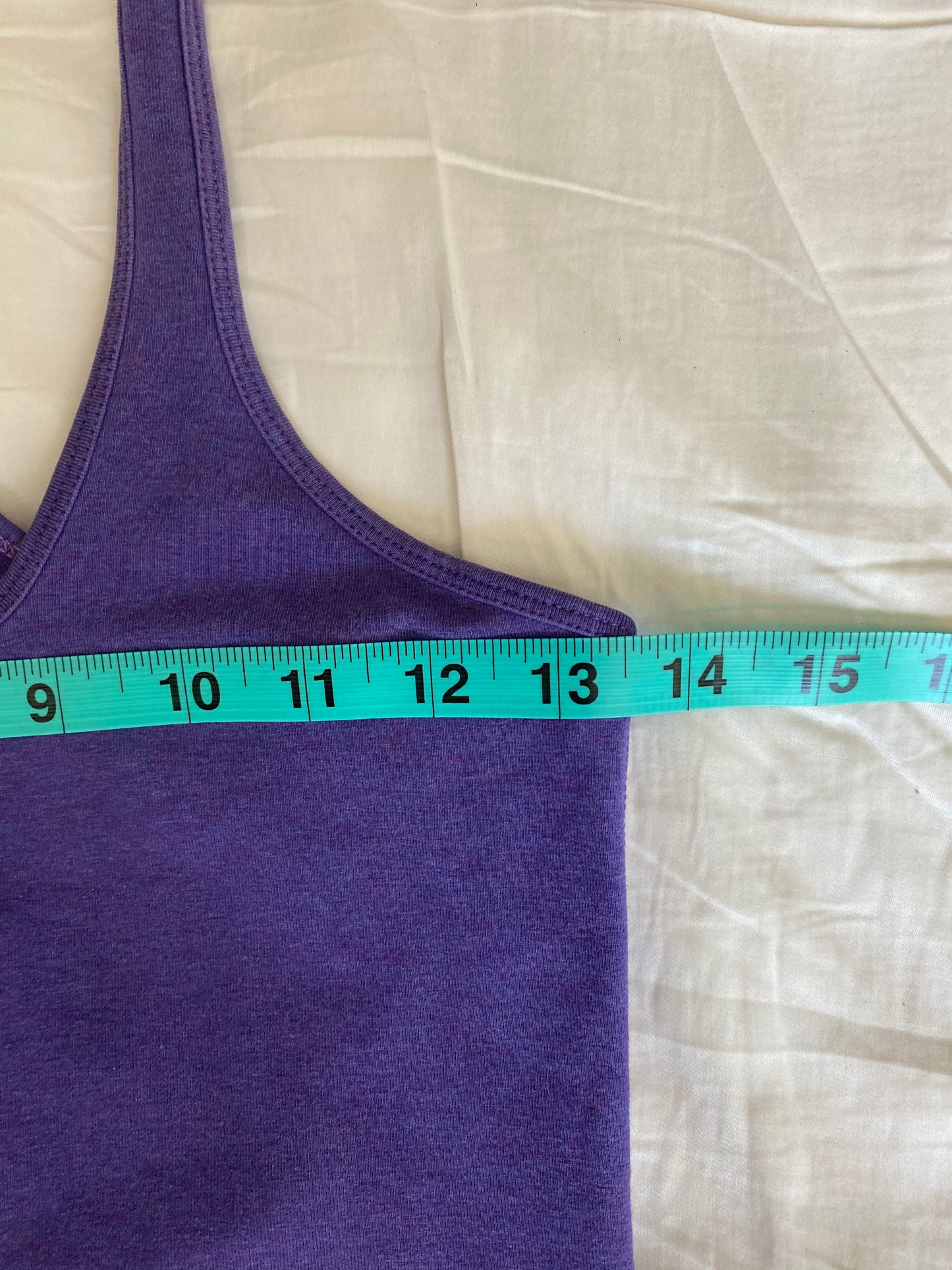 Rare Lululemon Racerback Tank Ruched Back Size Small
