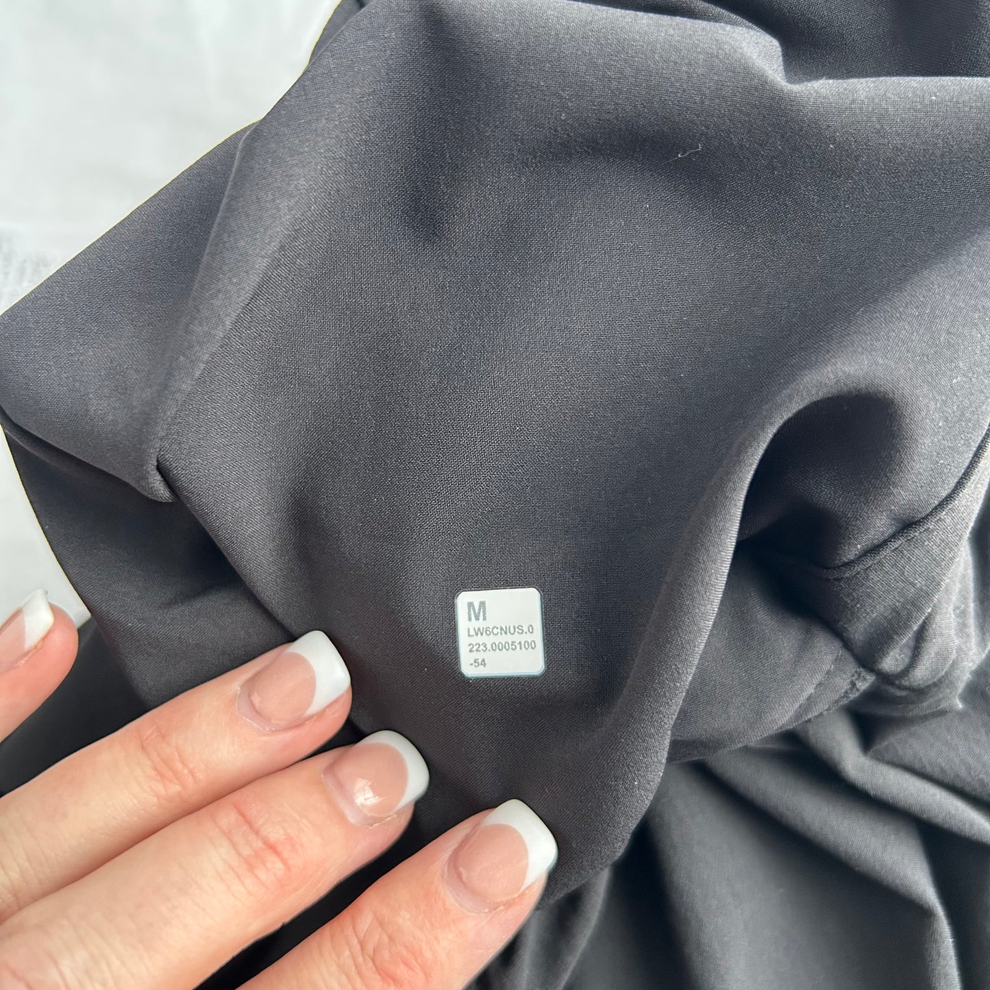 Lulu 2023 Stretch Woven Wide-Leg High-Rise Cropped Pants Rare Size Medium