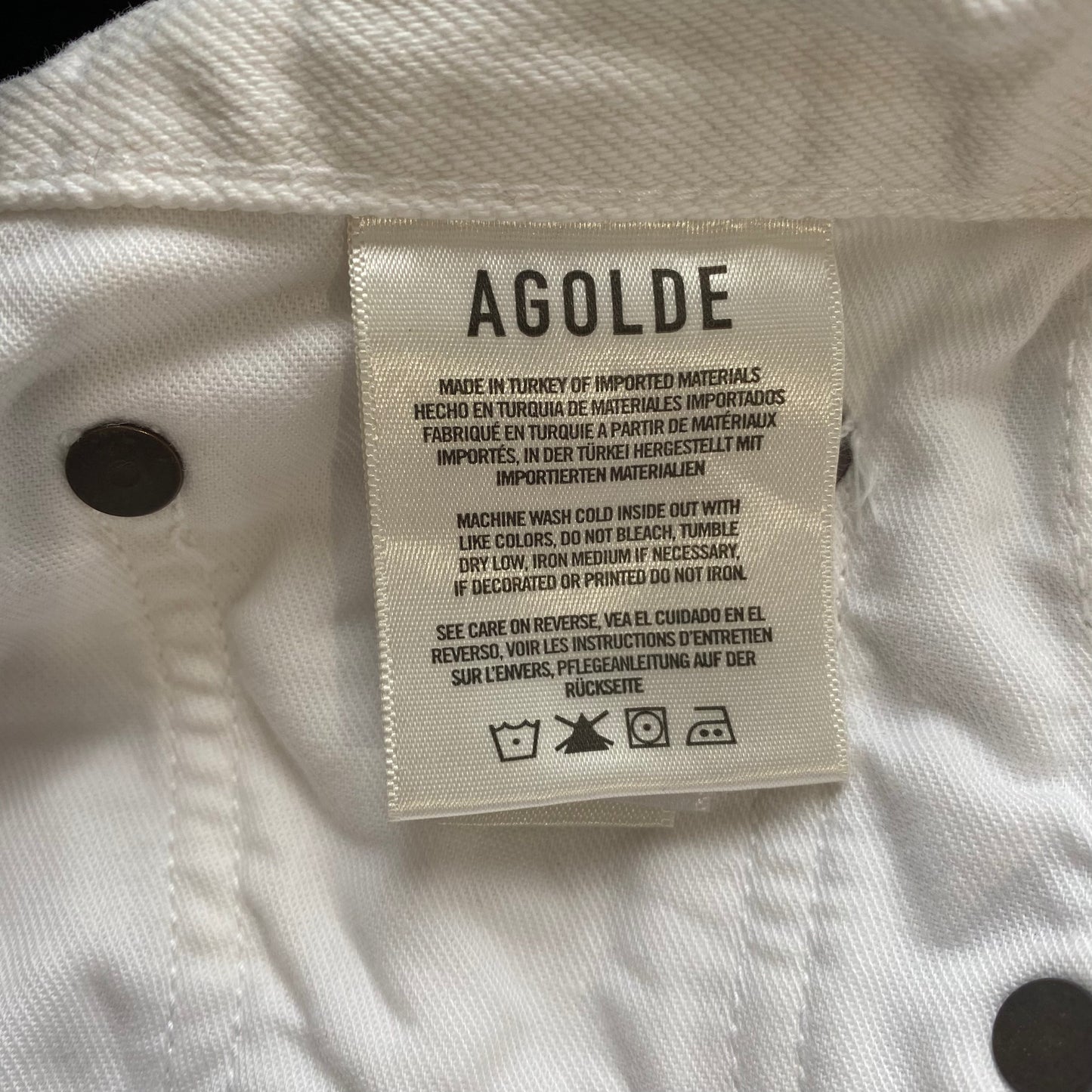 AGOLDE Fen High-Waisted Jeans Size 27