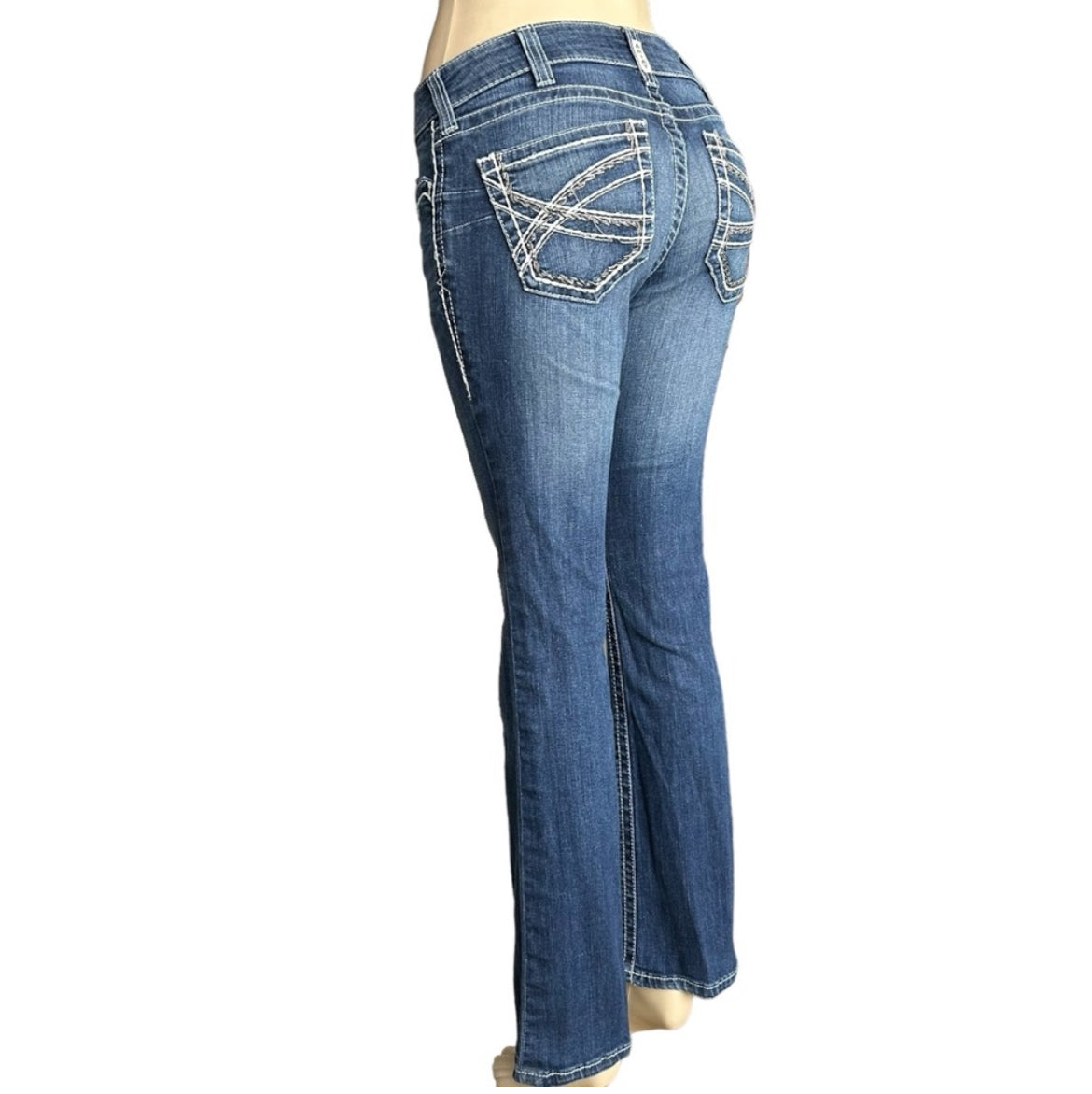 Ariat REAL Denim Jeans Mid Rise Bootcut Size 32x32