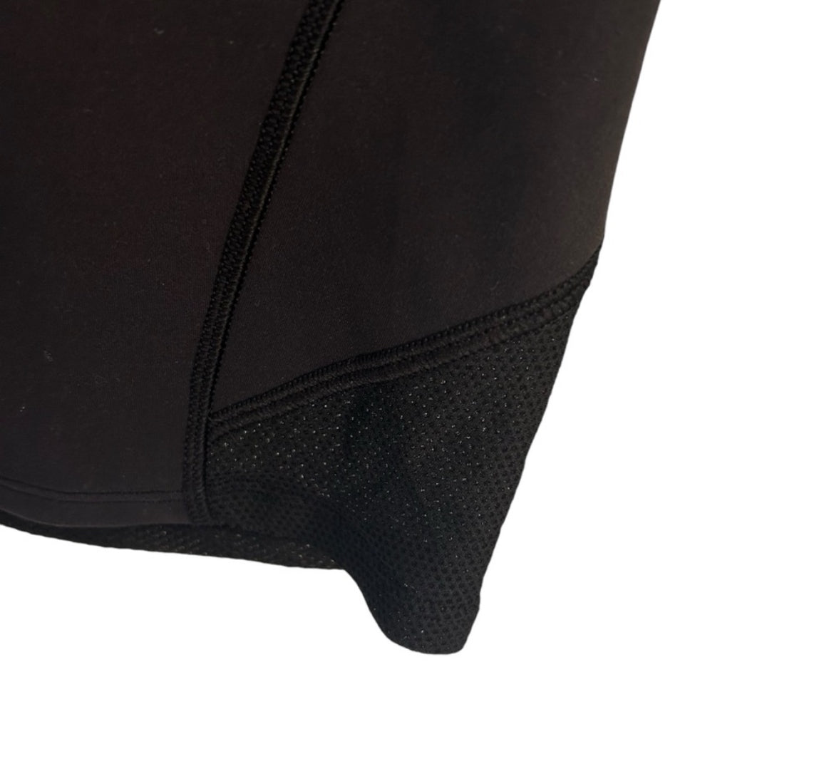 Lulu Small Everlux and Mesh Cropped Short Raglan Sleeve