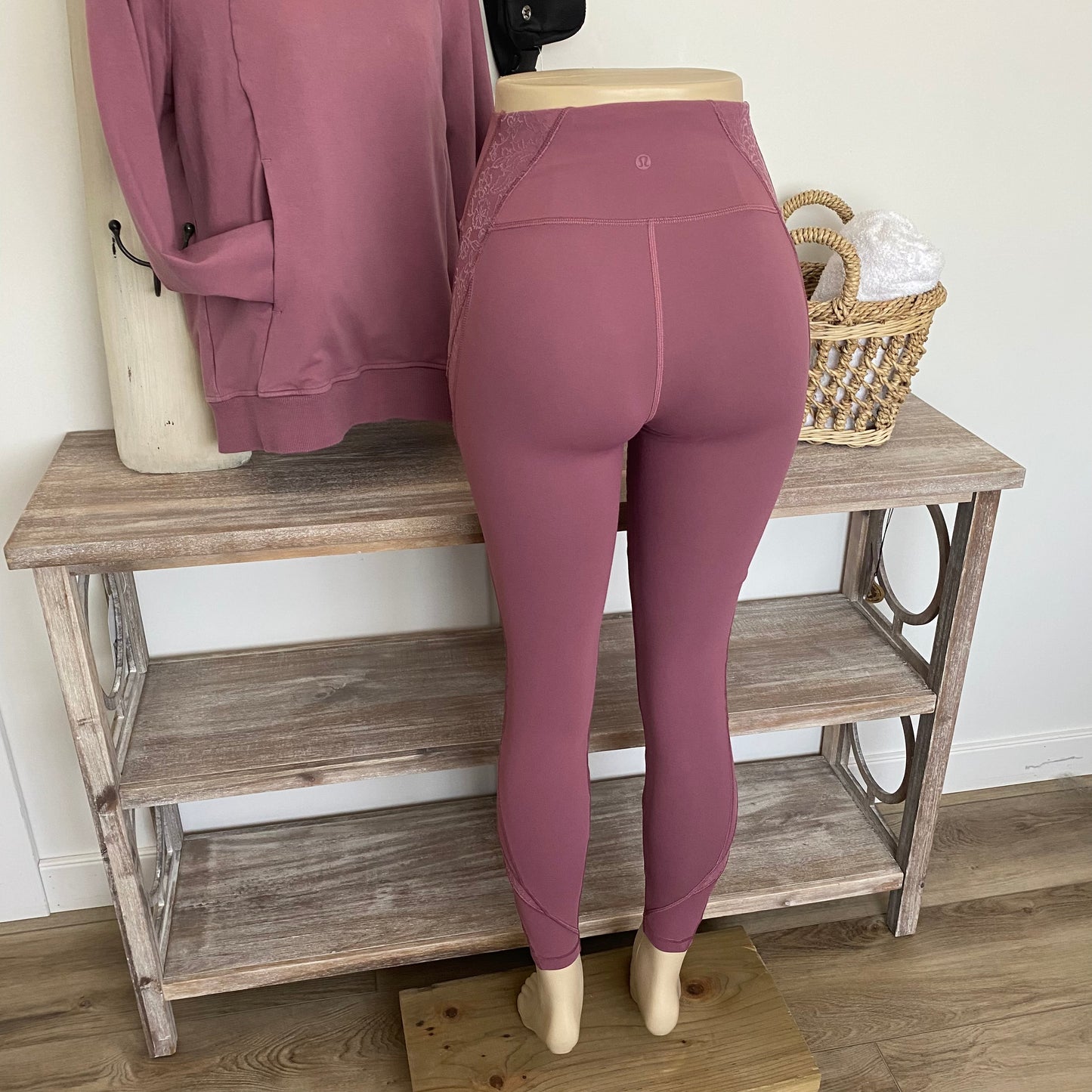 Rare Lululemon Wunder Under High-Rise Leggings *Flocked Size 4
