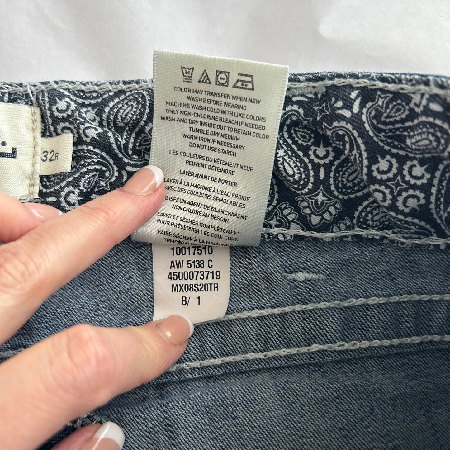 Ariat REAL Denim Jeans Mid Rise Bootcut Size 32x32