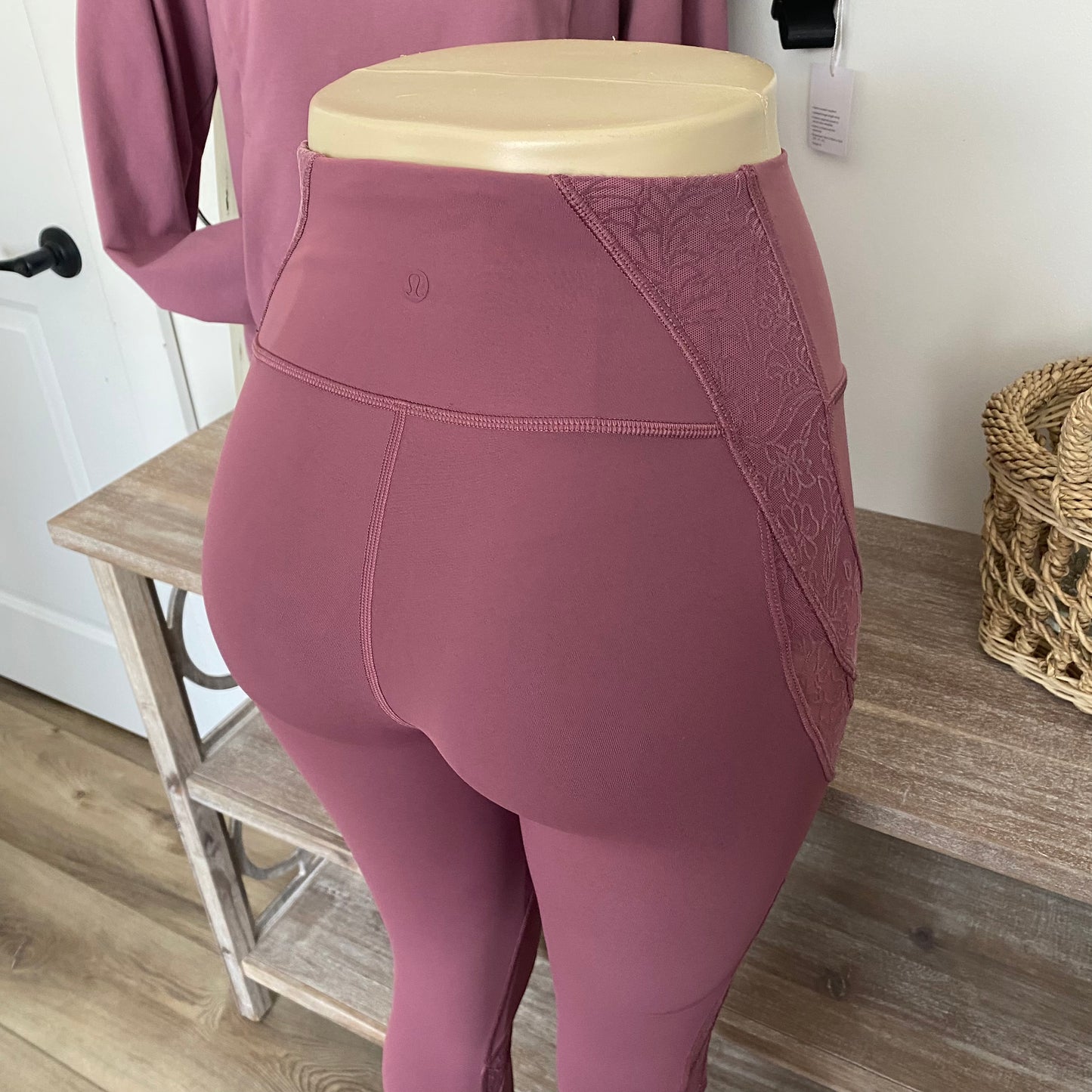 Rare Lululemon Wunder Under High-Rise Leggings *Flocked Size 4