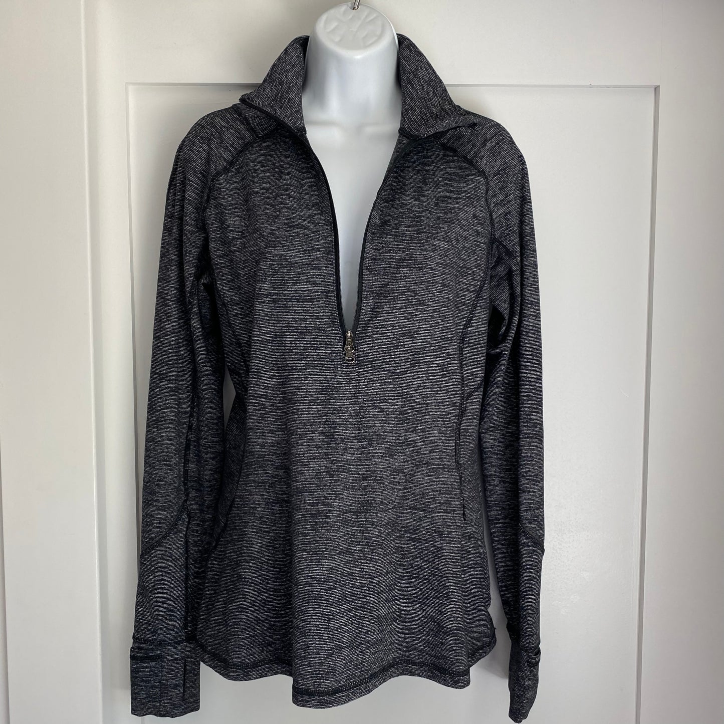 Rare Lululemon Race Your Pace 1/2 Zip Long Sleeve Size 10