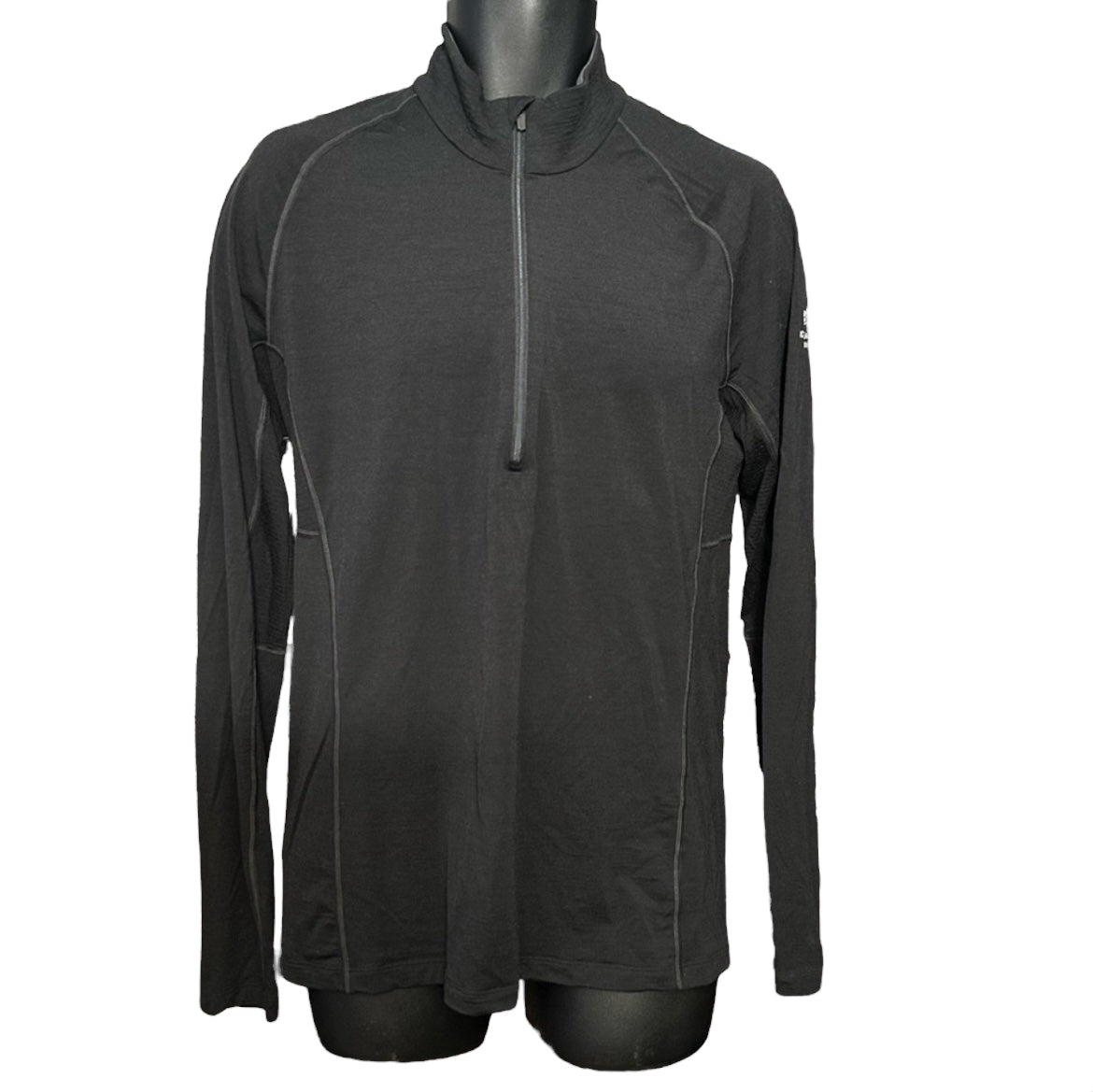 Icebreaker Large Men Half Zip Sweater Long Sleeve