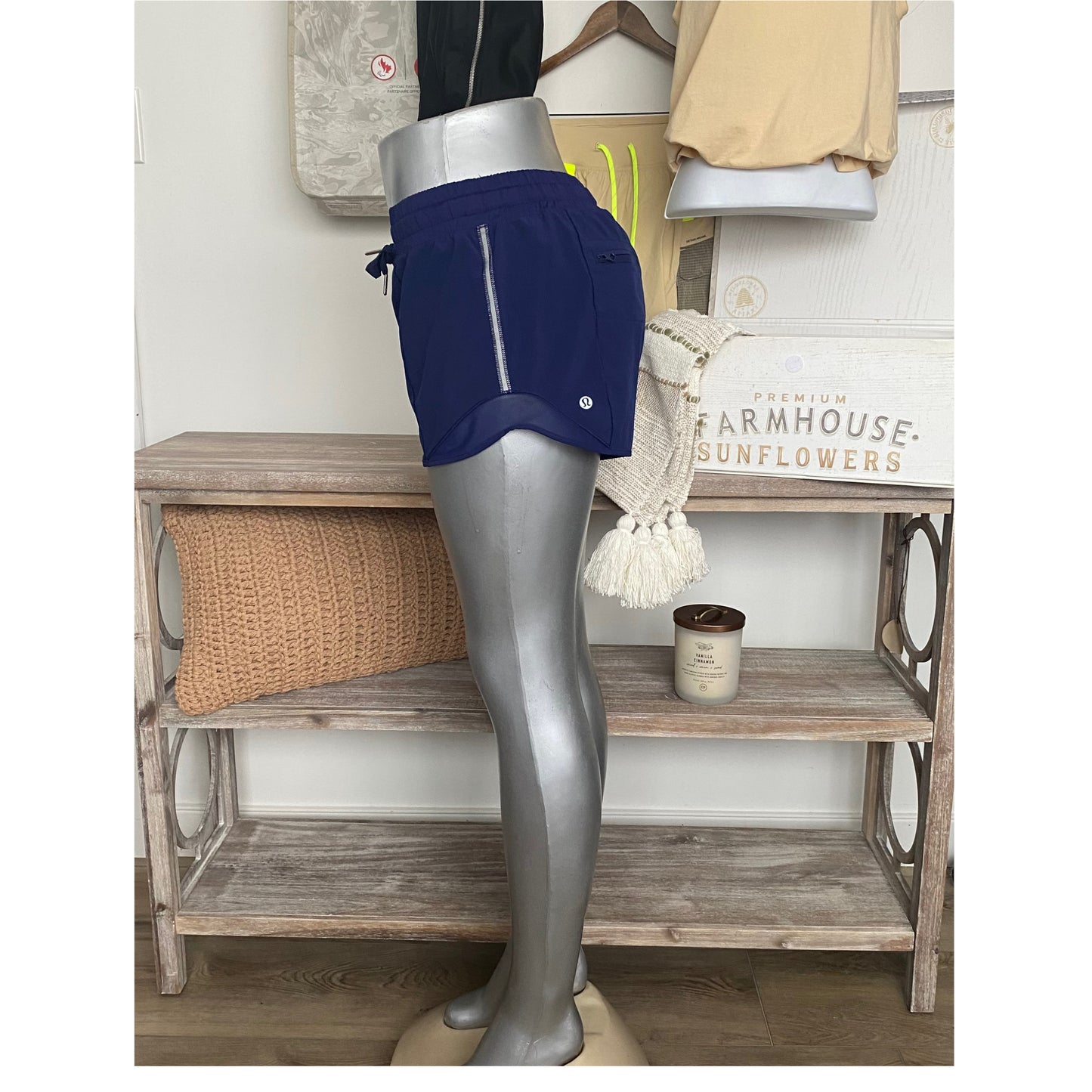 Lululemon Hotty Hot Shorts Navy Size 8