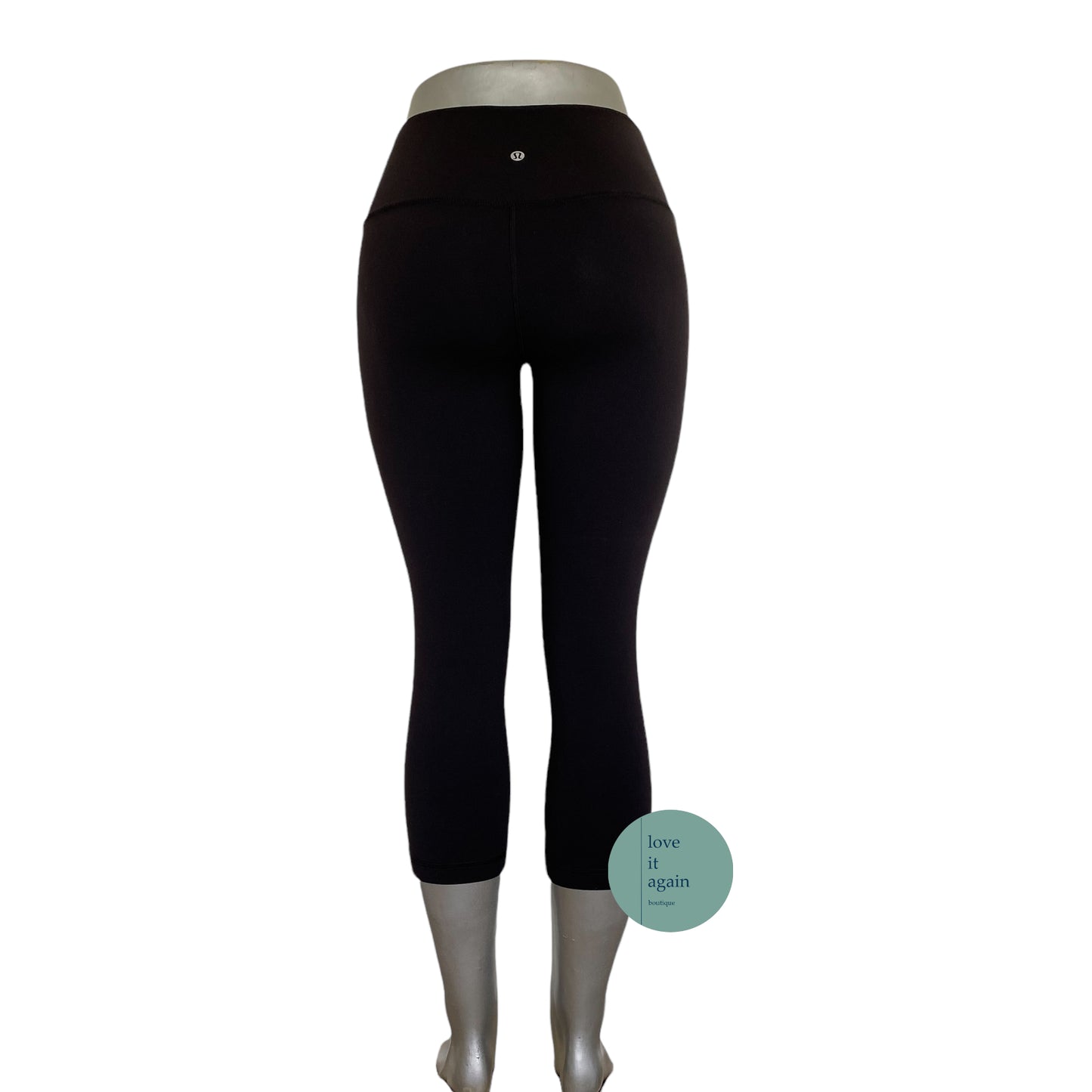 Lululemon Wunder Under Crop Hi-Rise Full-On Luon Size 6
