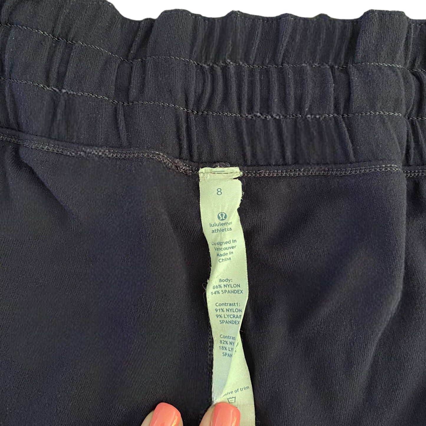 Rare Lululemon Run Dog Runner Lined Pant Size 8