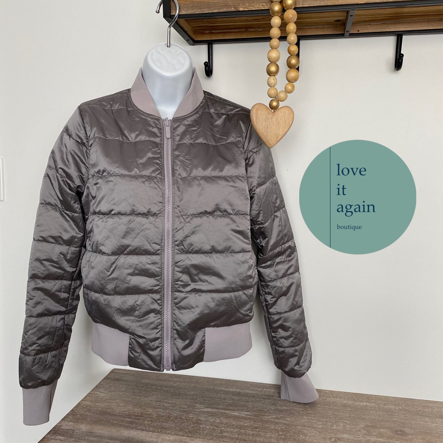 Lululemon Non-Stop Bomber Reversible Jacket Size 6