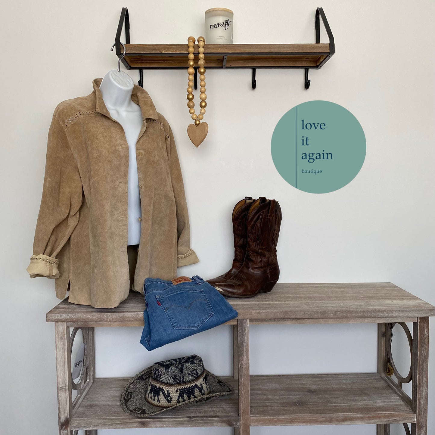 Gorgeous Vintage Suede Leather Blazer Jacket Coastal Cowgirl