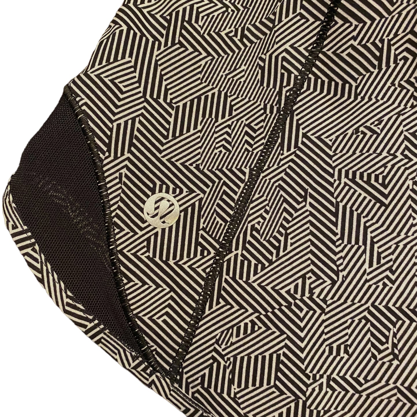 Rare Lululemon Hotty Hot Shorts Lined Seawheeze 2020 Tall Size 6