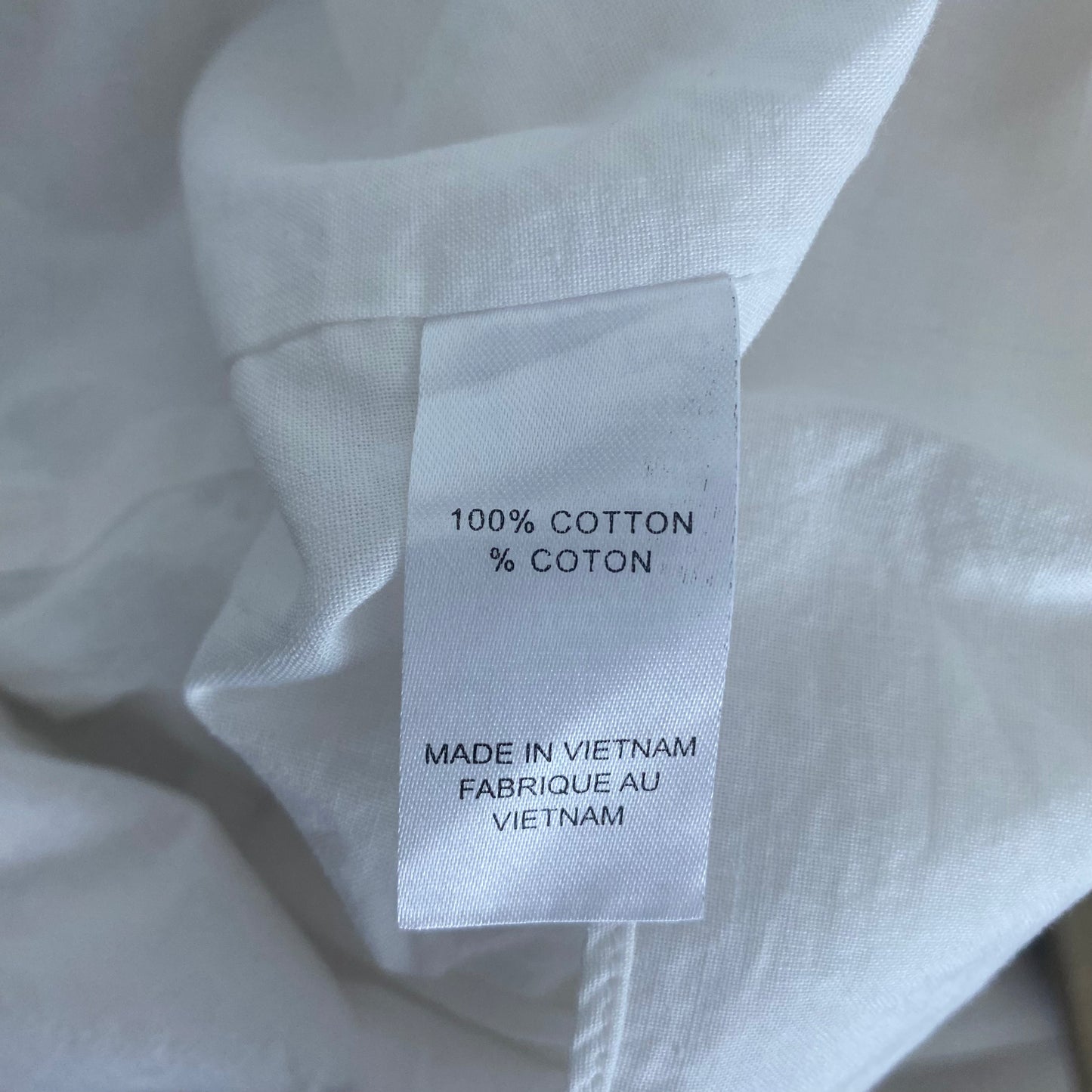 White Eyelet 100% Cotton Skirt Small-Medium