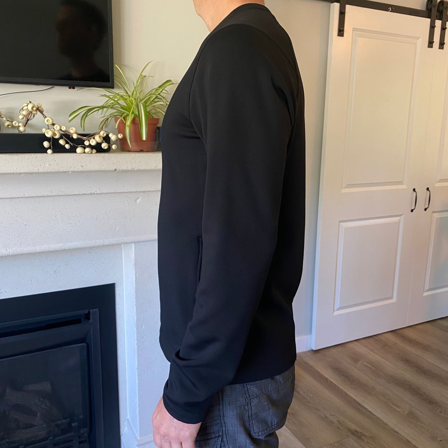 Lululemon Men’s Fleece Crew Pullover Sweatshirt Size Large