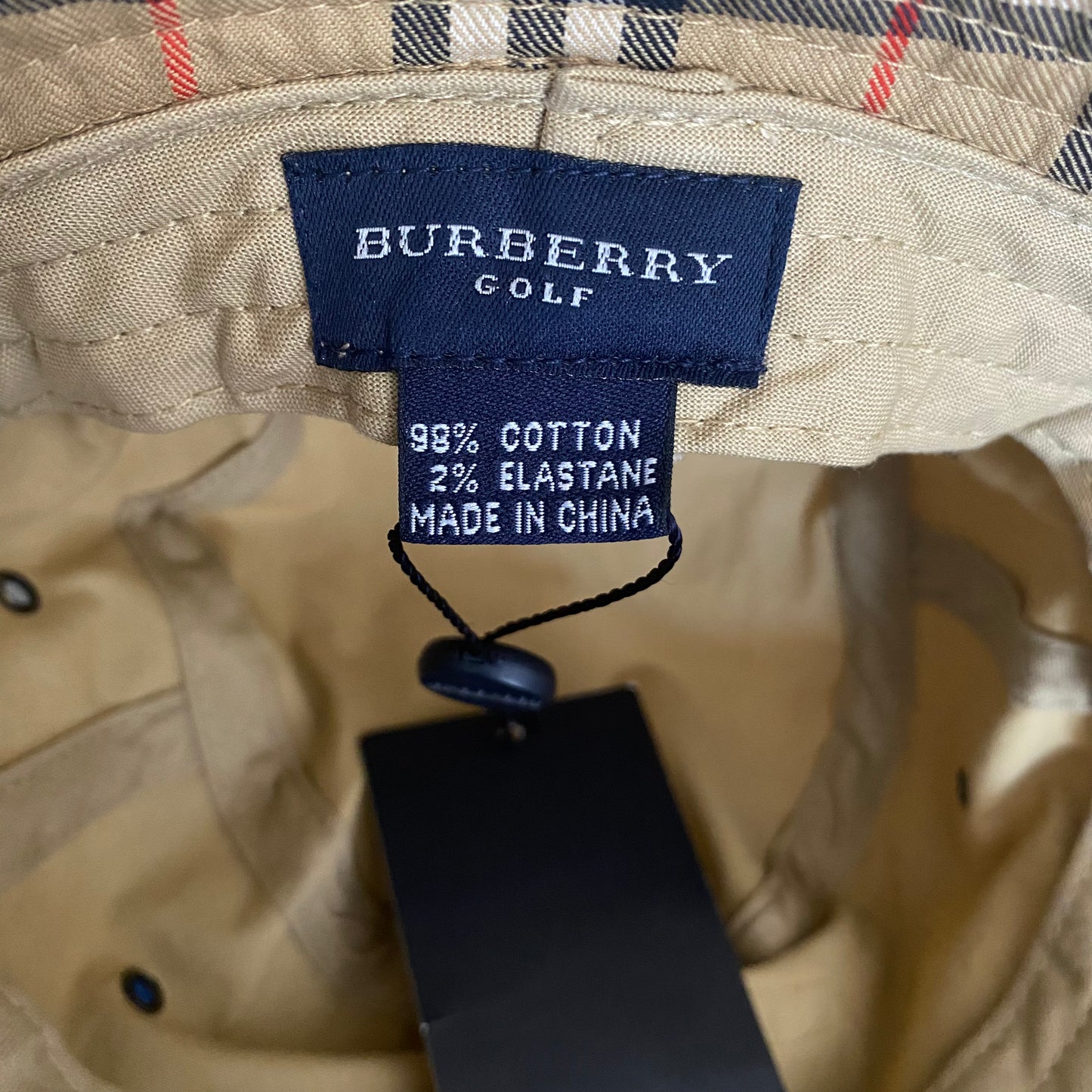 Burberry Women’s Camel Bucket Hat NWT
