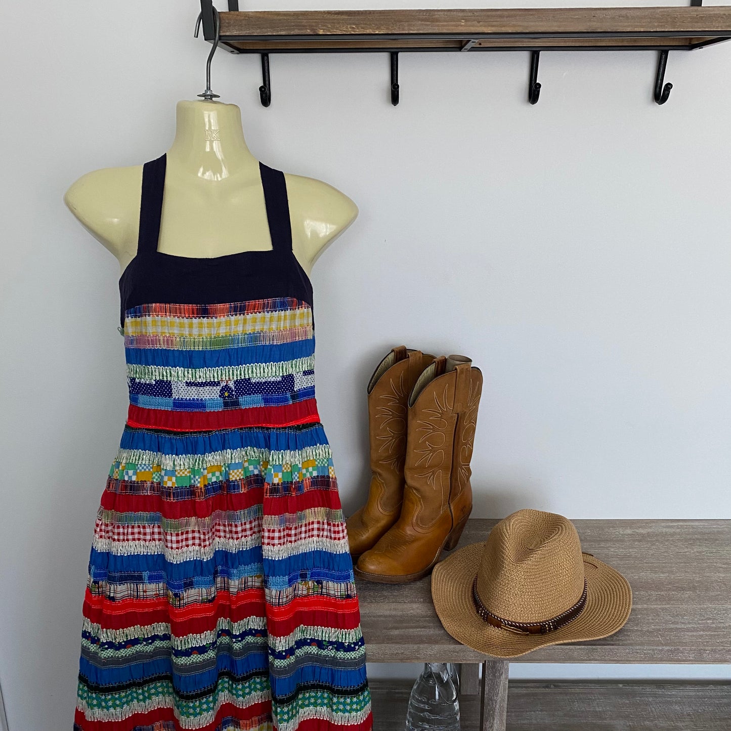 Stunning Vintage Vera Mont Paris Maxi Dress