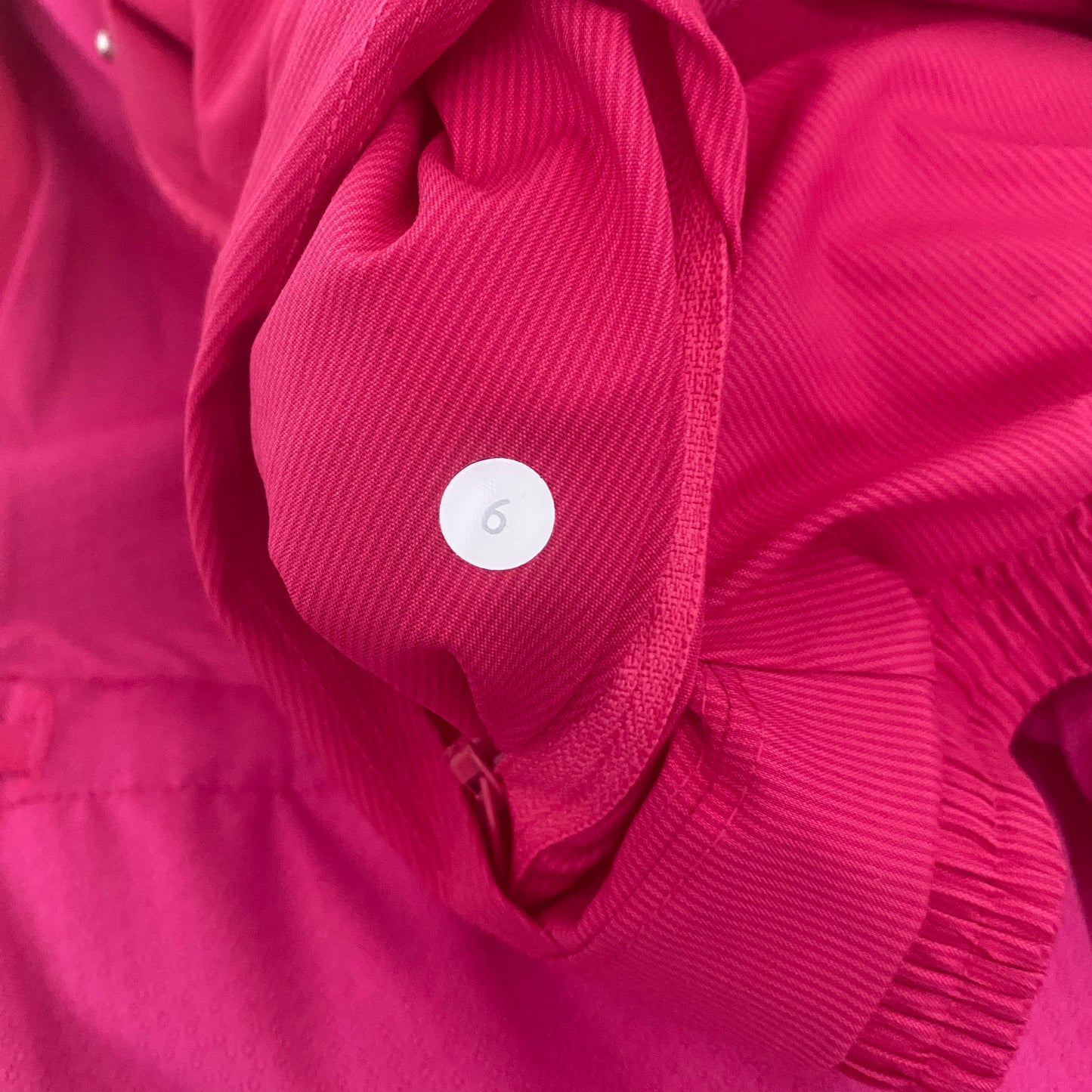 Rare Lululemon Devi Bomber Jacket Cropped Boxy Hood in Collar Size 6