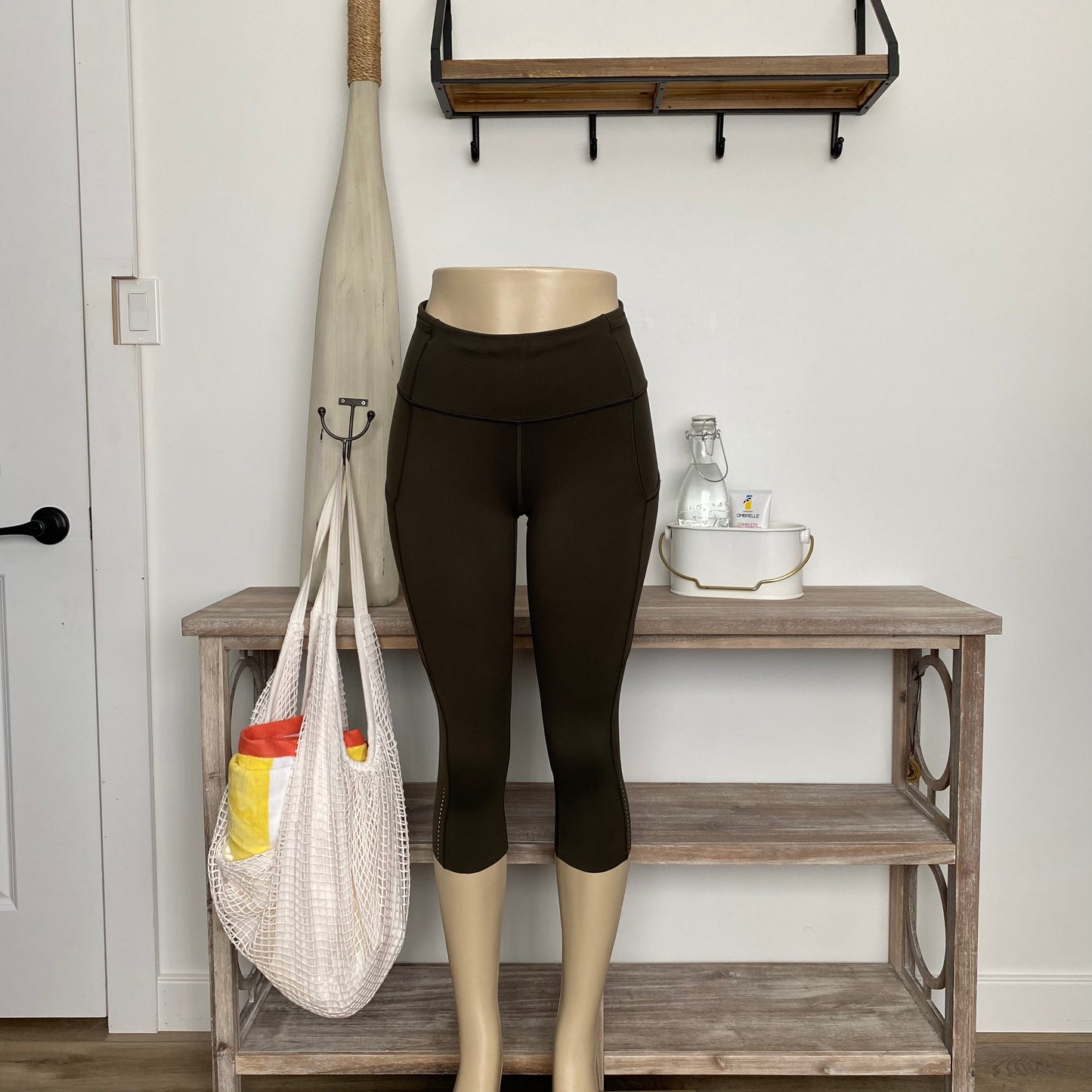 Lululemon Fast & Free Crop II Nulux 19” Size 6