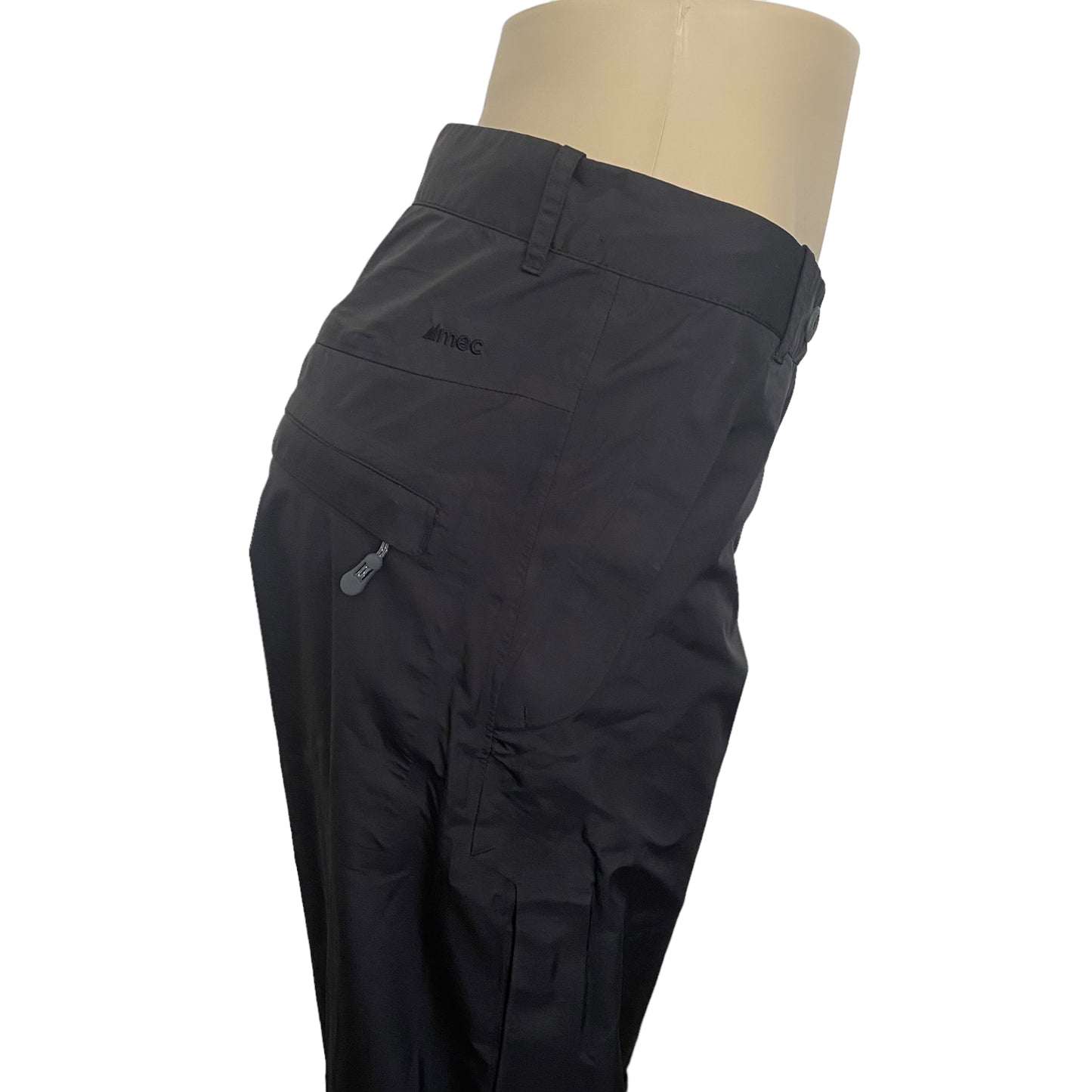 MEC Splash Waterproof Pants Black Size 6