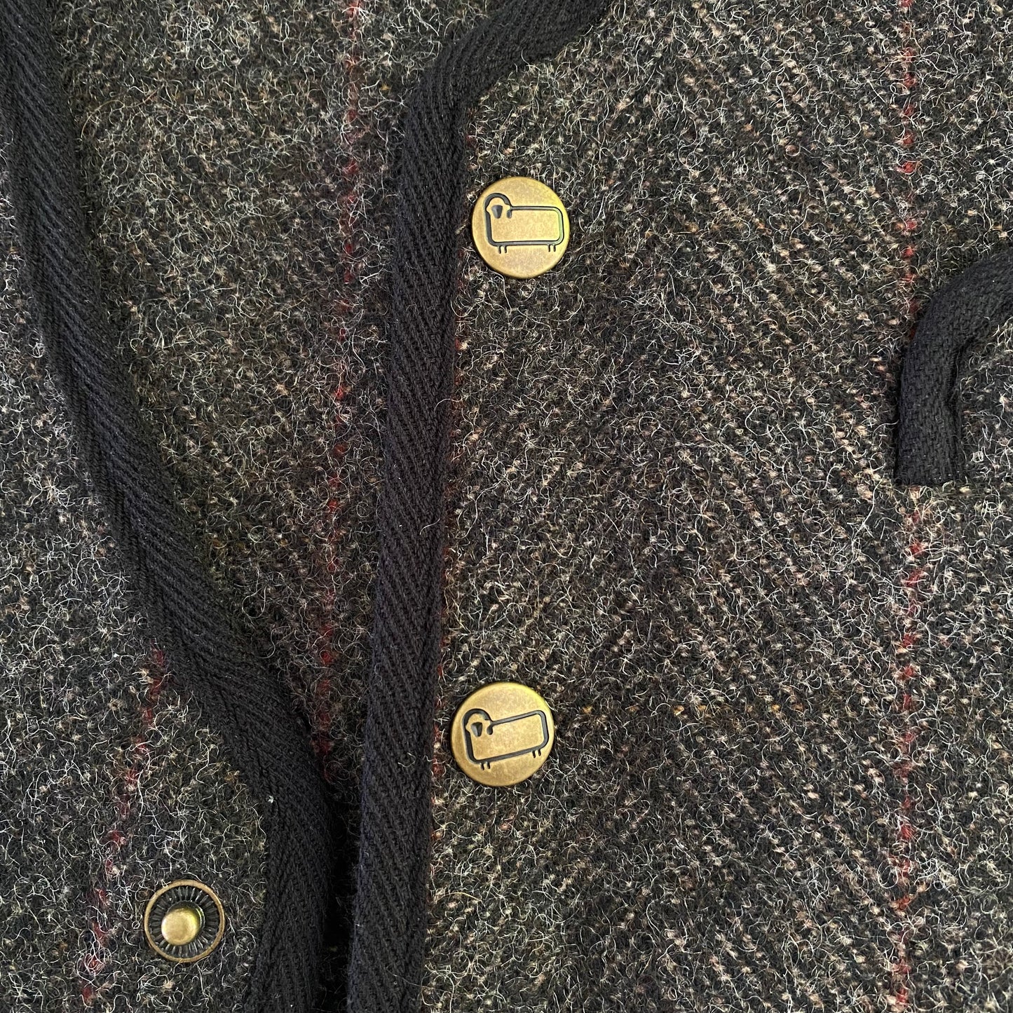 Woolrich Men’s Wool Tweed Vest Size Large