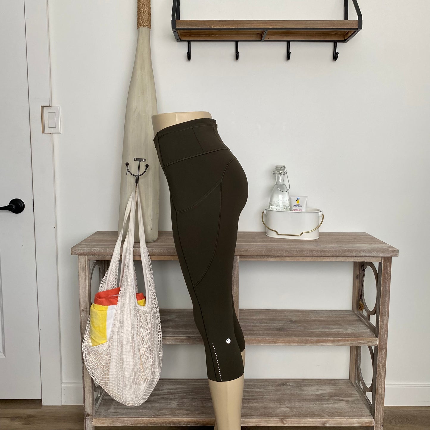 Lululemon Fast & Free Crop II Nulux 19” Size 6