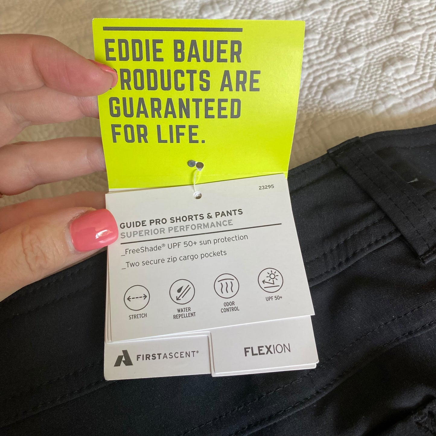 NEW! Eddie Bauer First Ascent Guide Pro Pants NWT Size 34