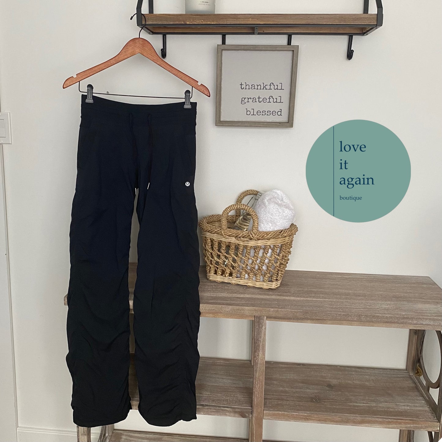Lululemon Lined Dance Studio Pants Black Size 2