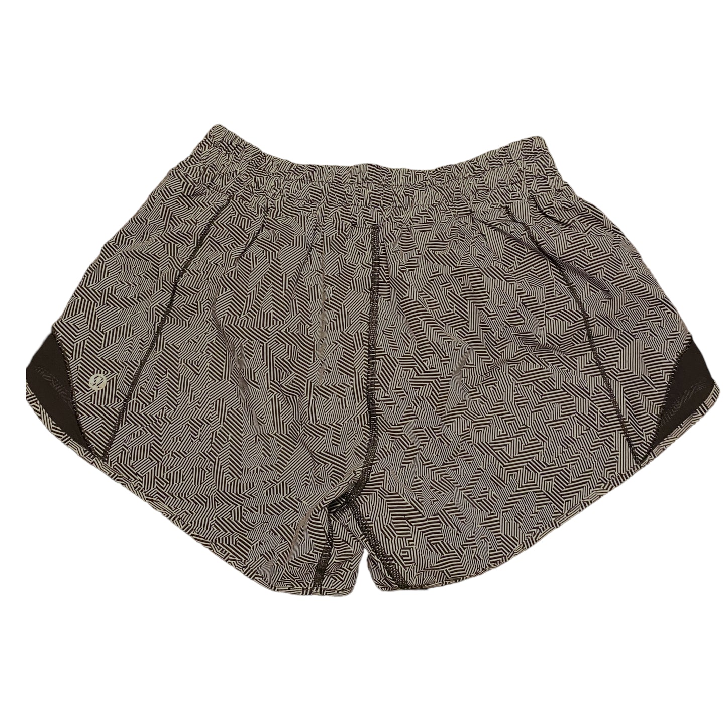 Rare Lululemon Hotty Hot Shorts Lined Seawheeze 2020 Tall Size 6