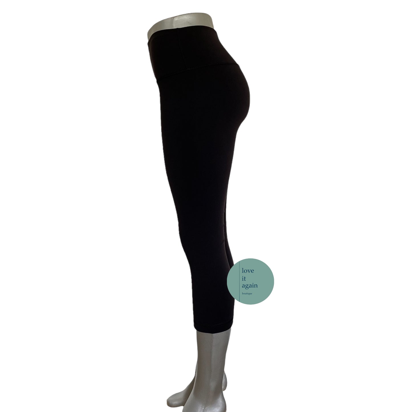 Lululemon Wunder Under Crop Hi-Rise Full-On Luon Size 6