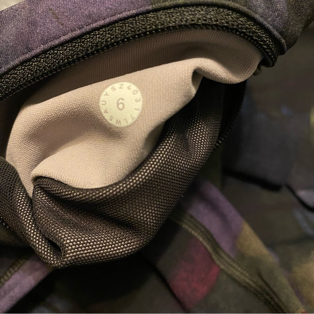 Lululemon Speed Up Tight Full-On Luxtreme Leggings Like New Rare Size 6