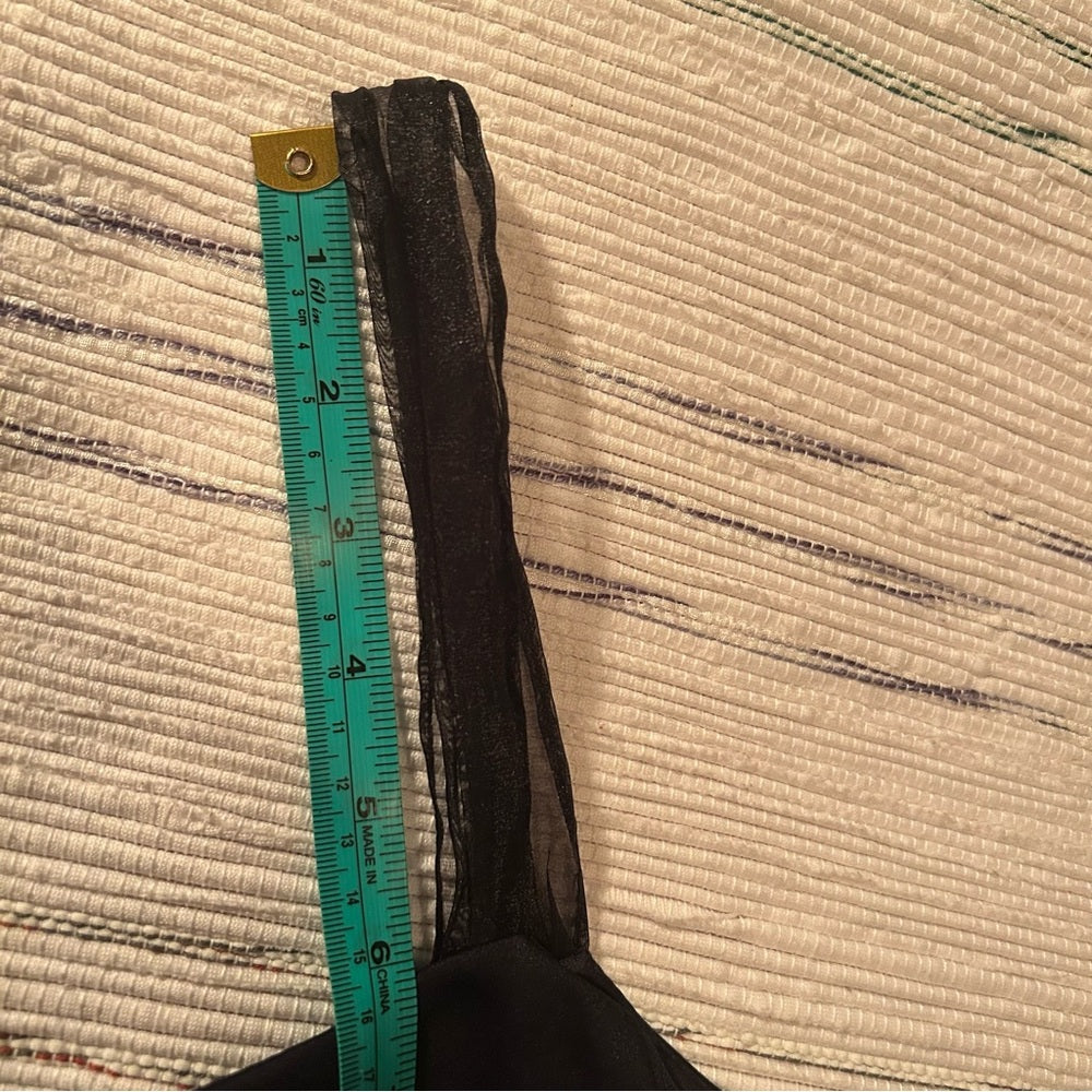 Long Dark Navy Formal Gown Dress Empire Waist Size 12