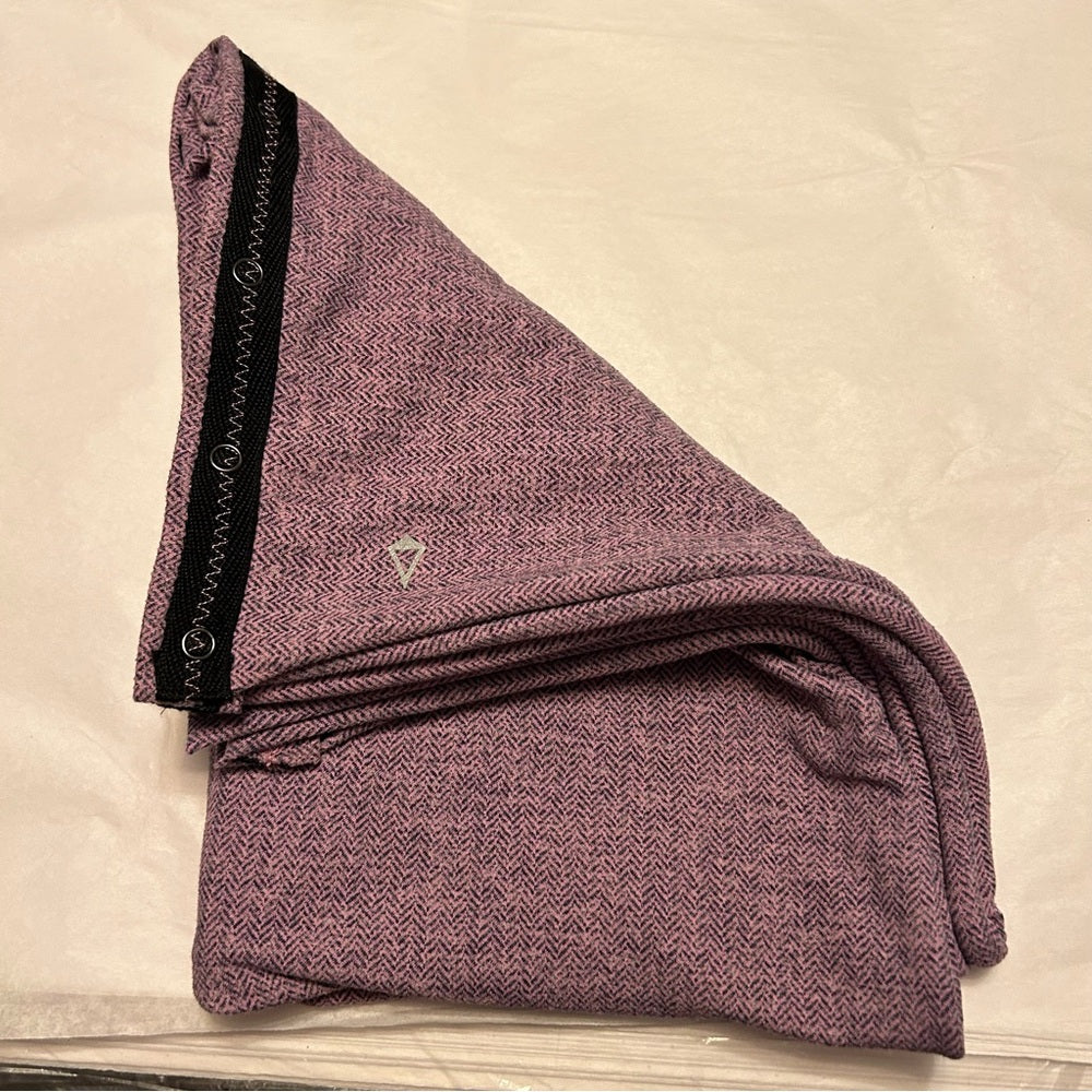 Ivivva (by Lululemon) Scarf Wrap Herringbone Pink & Black