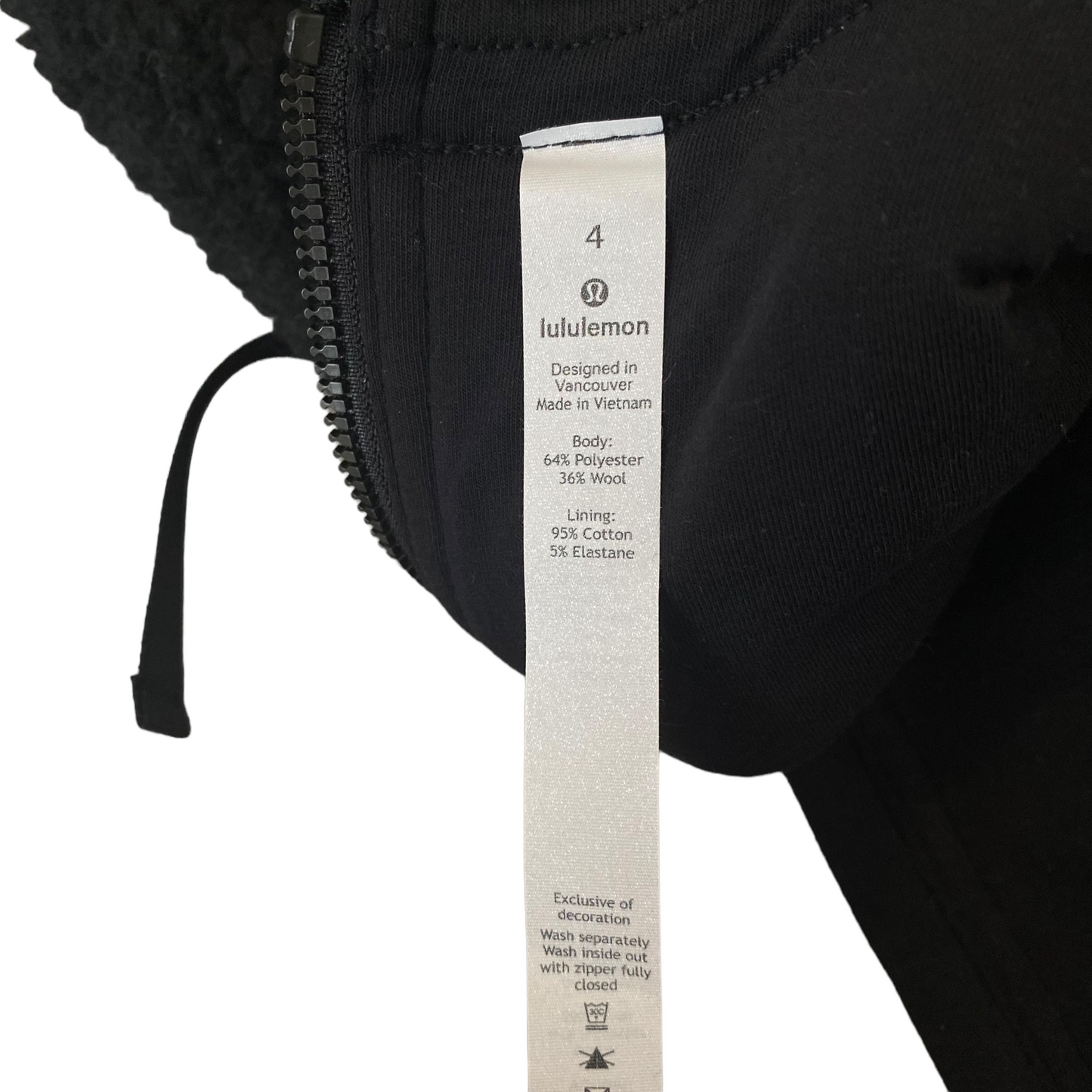 NEW Lululemon Wool Whenever Crew Relaxed Fit Boxy Size 4