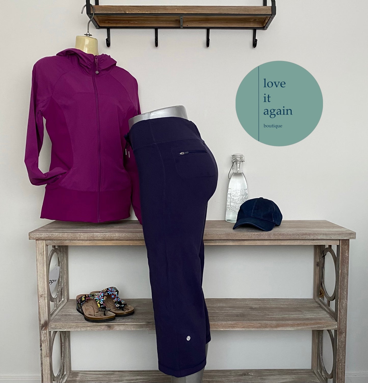 Lululemon In Flux Reversible Hooded Jacket Size 8