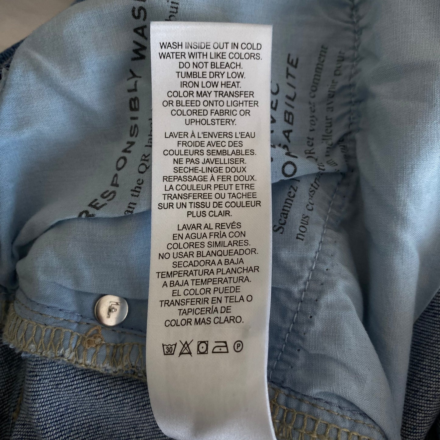 FRAME Le Garcon Straight Blue Denim Jeans Size 28