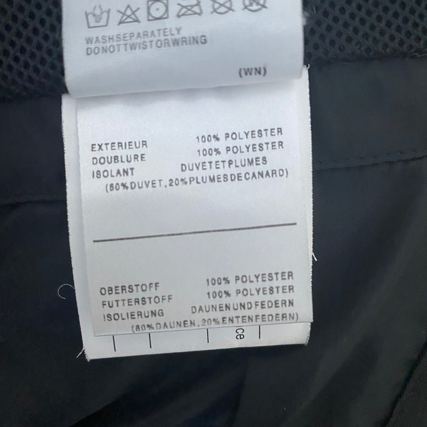 Descente Down Feather Ski Jacket Like New Medium Large