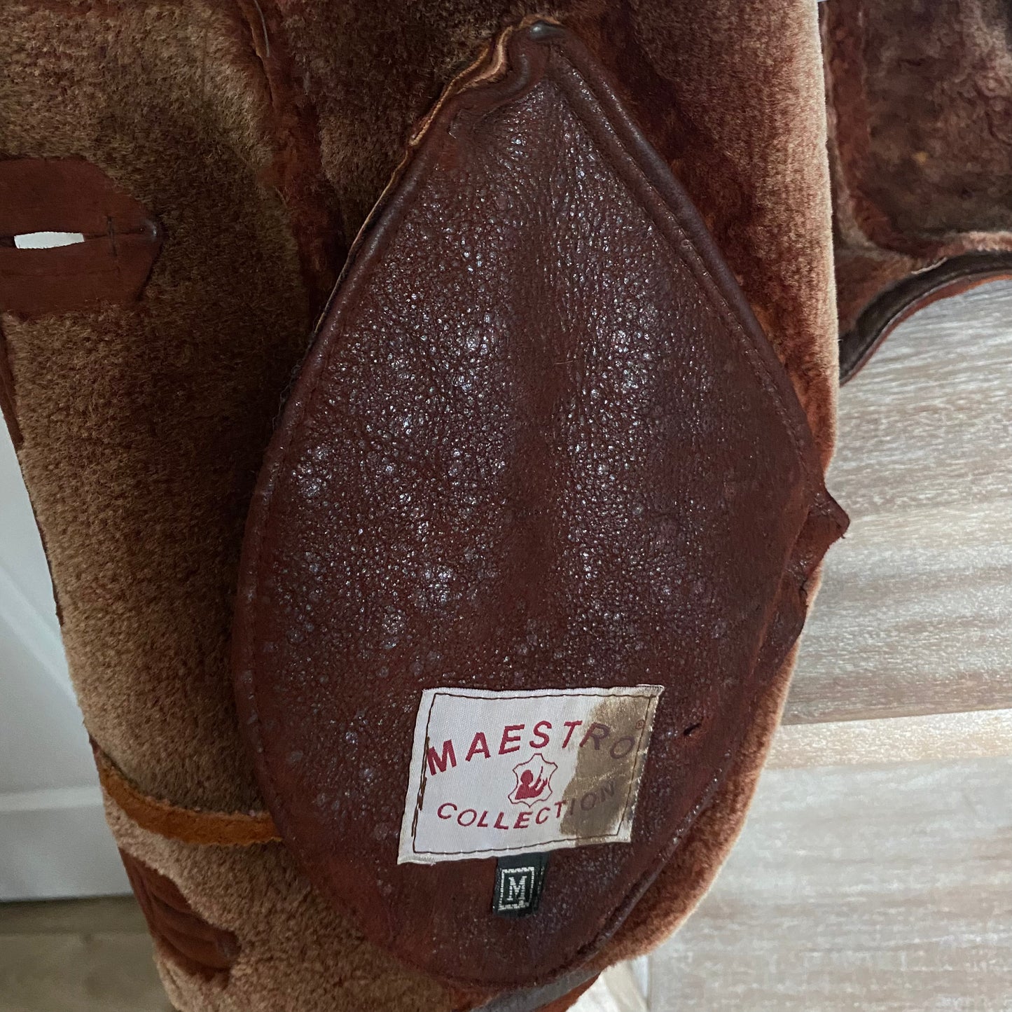 Lambskin Shearling Coat Size L